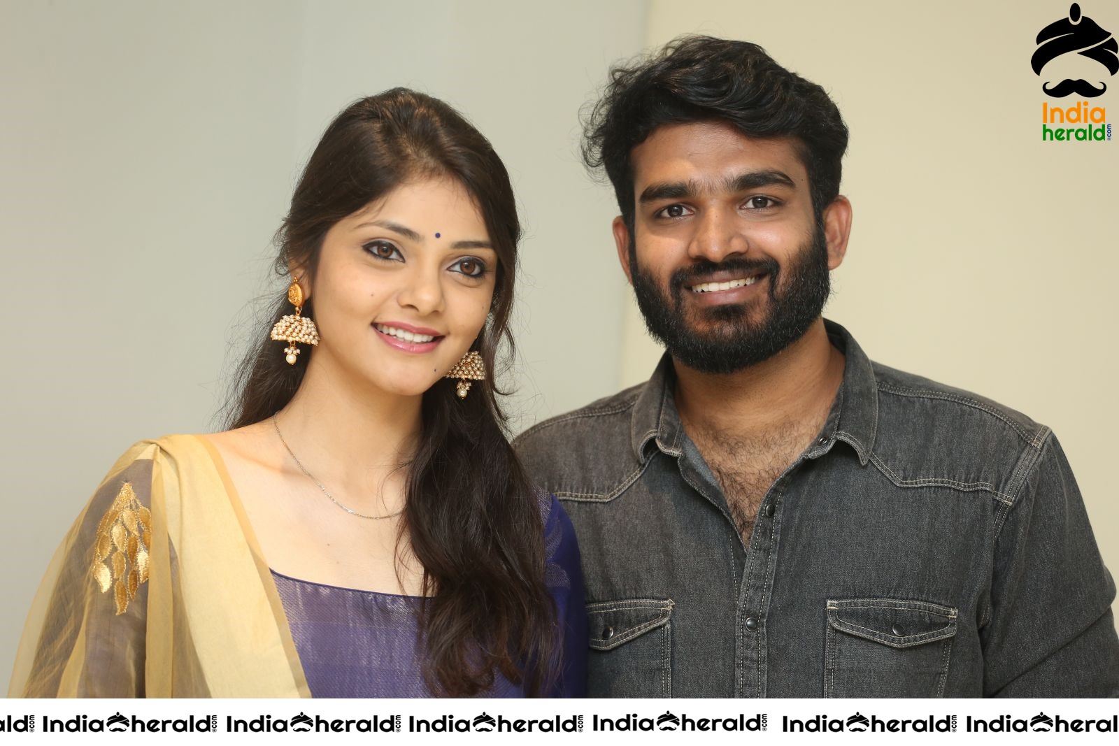 Actor Kiran Abbavaram photos with Rahasya Gorak Set 2