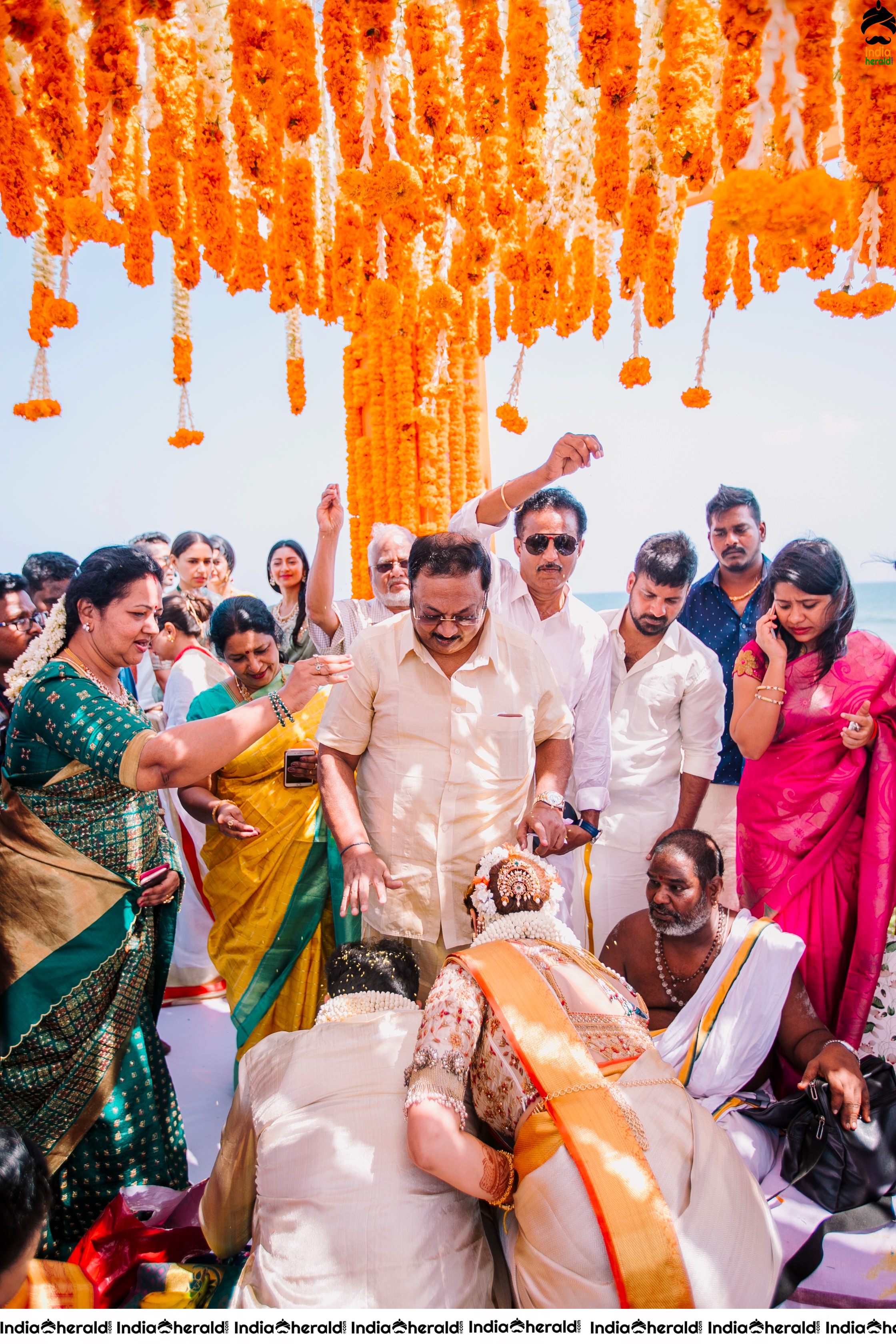 Actor Mahat Raghavendra and Prachi Mishra Wedding Stills