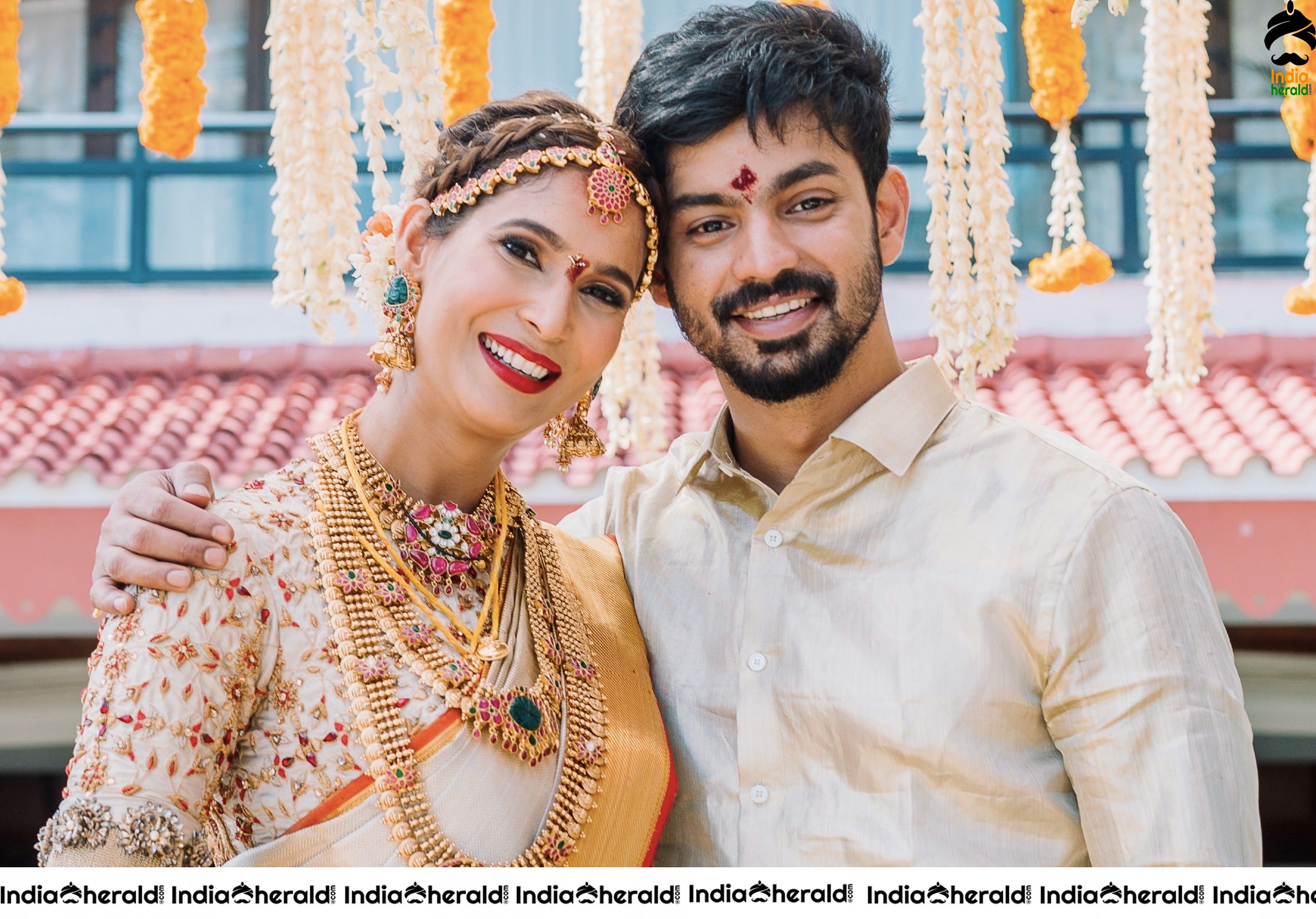 Actor Mahat Raghavendra and Prachi Mishra Wedding Stills