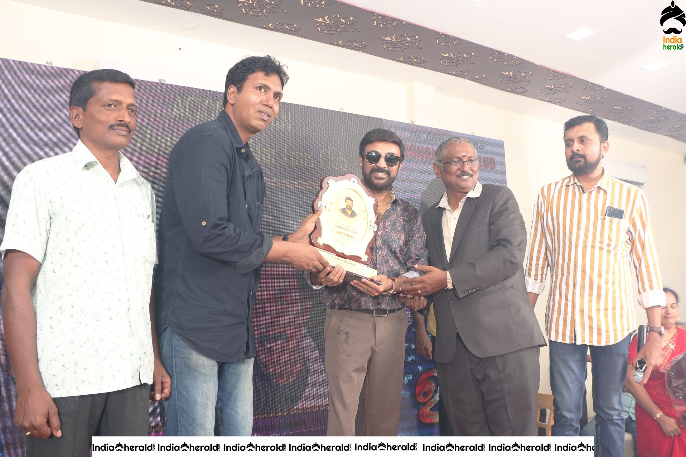 Actor Mohan Fans Meet Photos