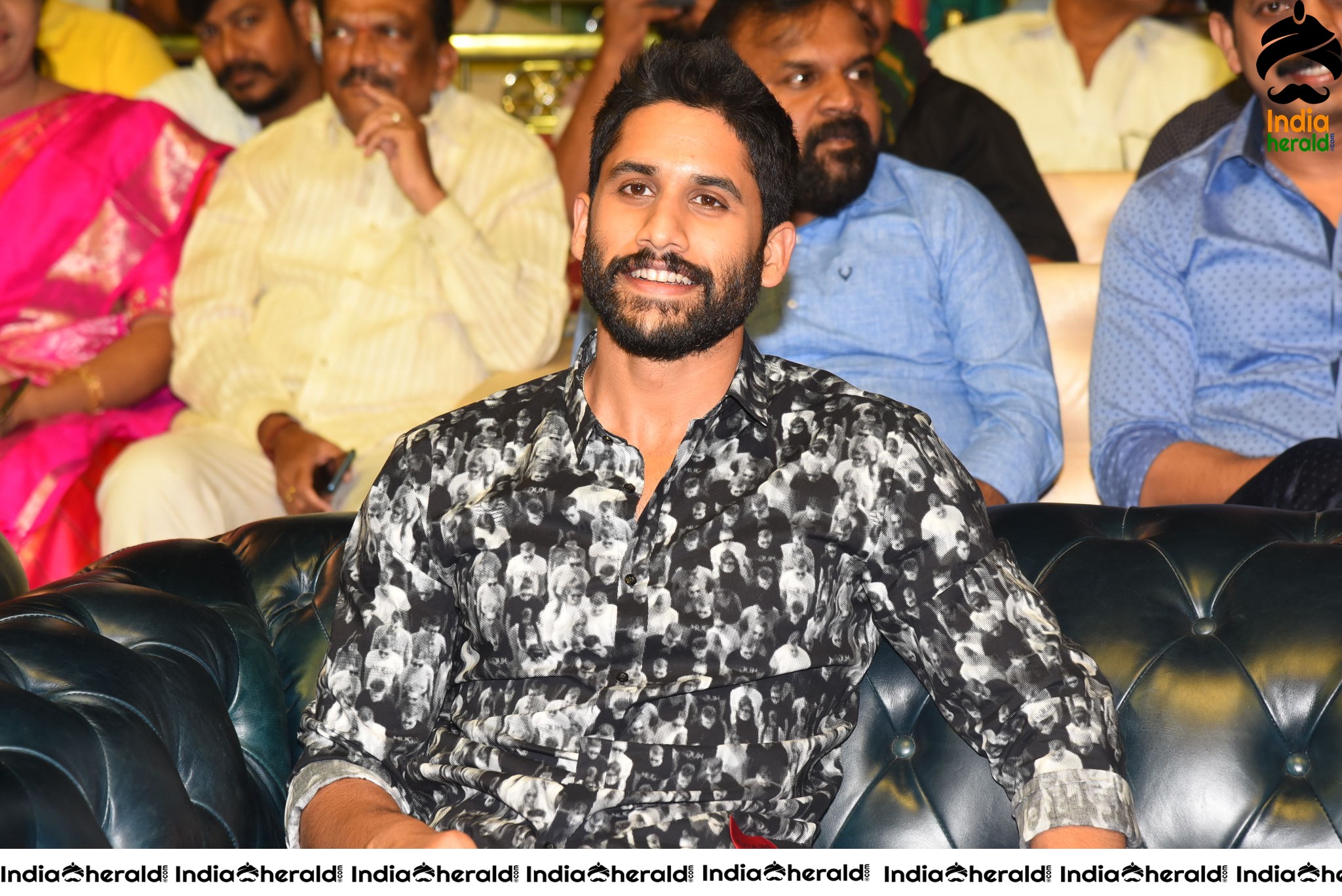 Actor Naga Chaitanya at Venky Mama Pre Release Event Set 1