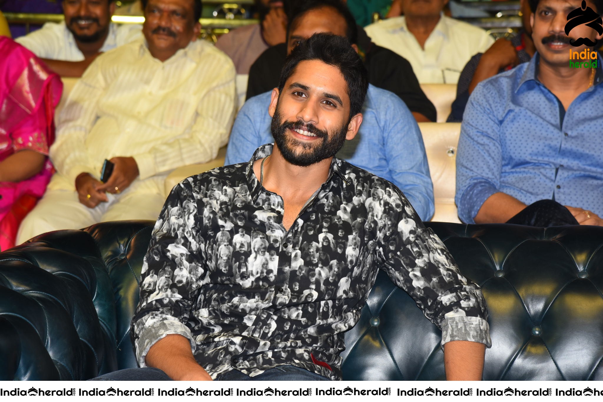 Actor Naga Chaitanya at Venky Mama Pre Release Event Set 2