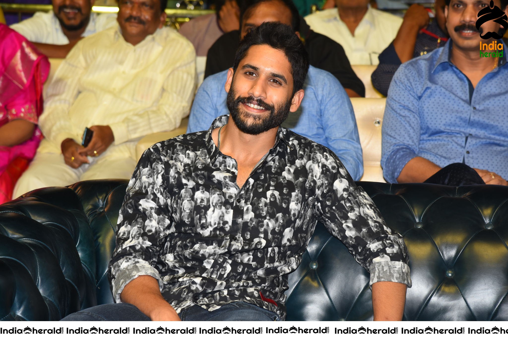 Actor Naga Chaitanya at Venky Mama Pre Release Event Set 2