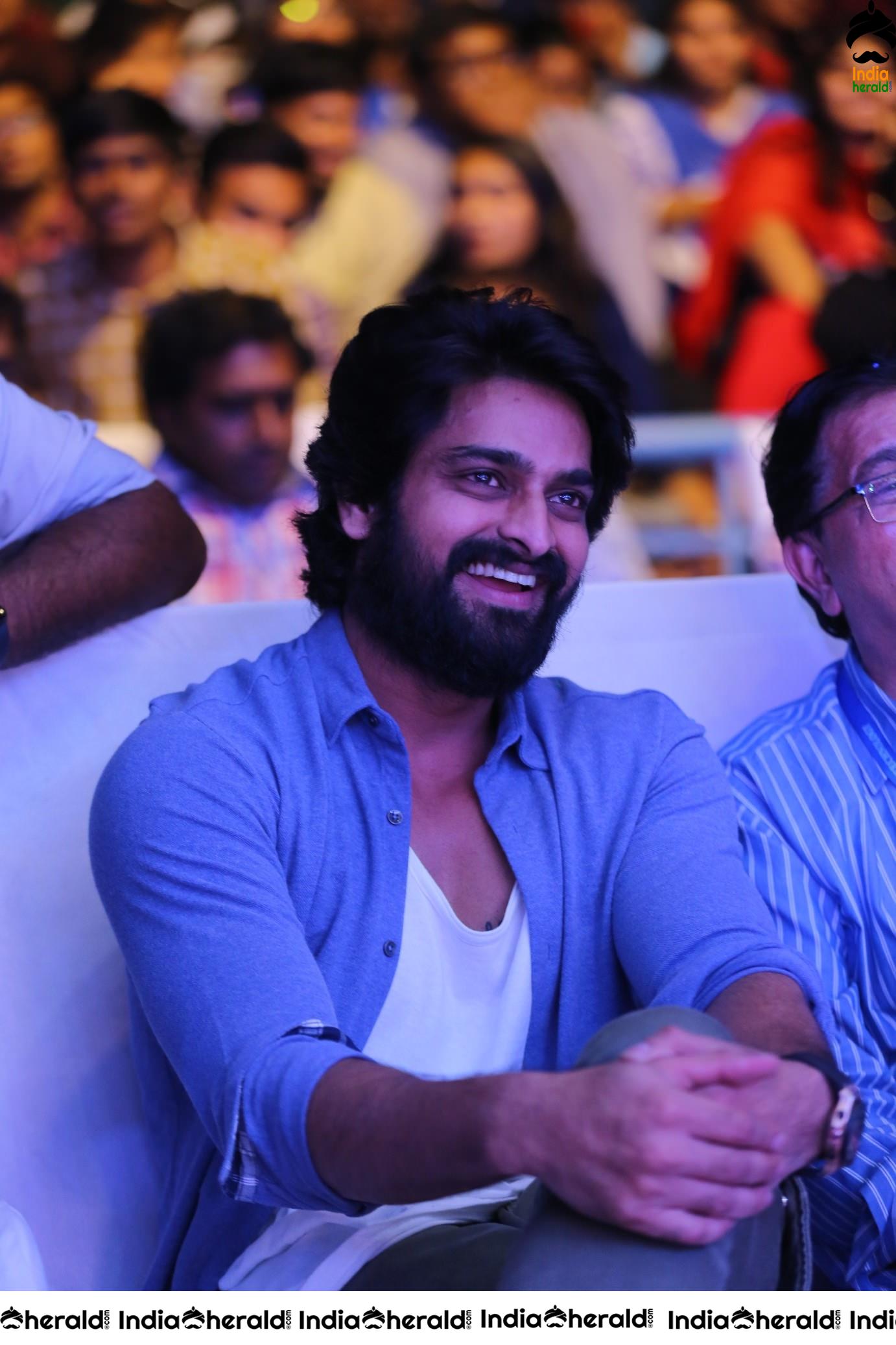 Actor Naga Shaurya during Aswathama Vizag Tour Photos at Gusac Carnival Set 1