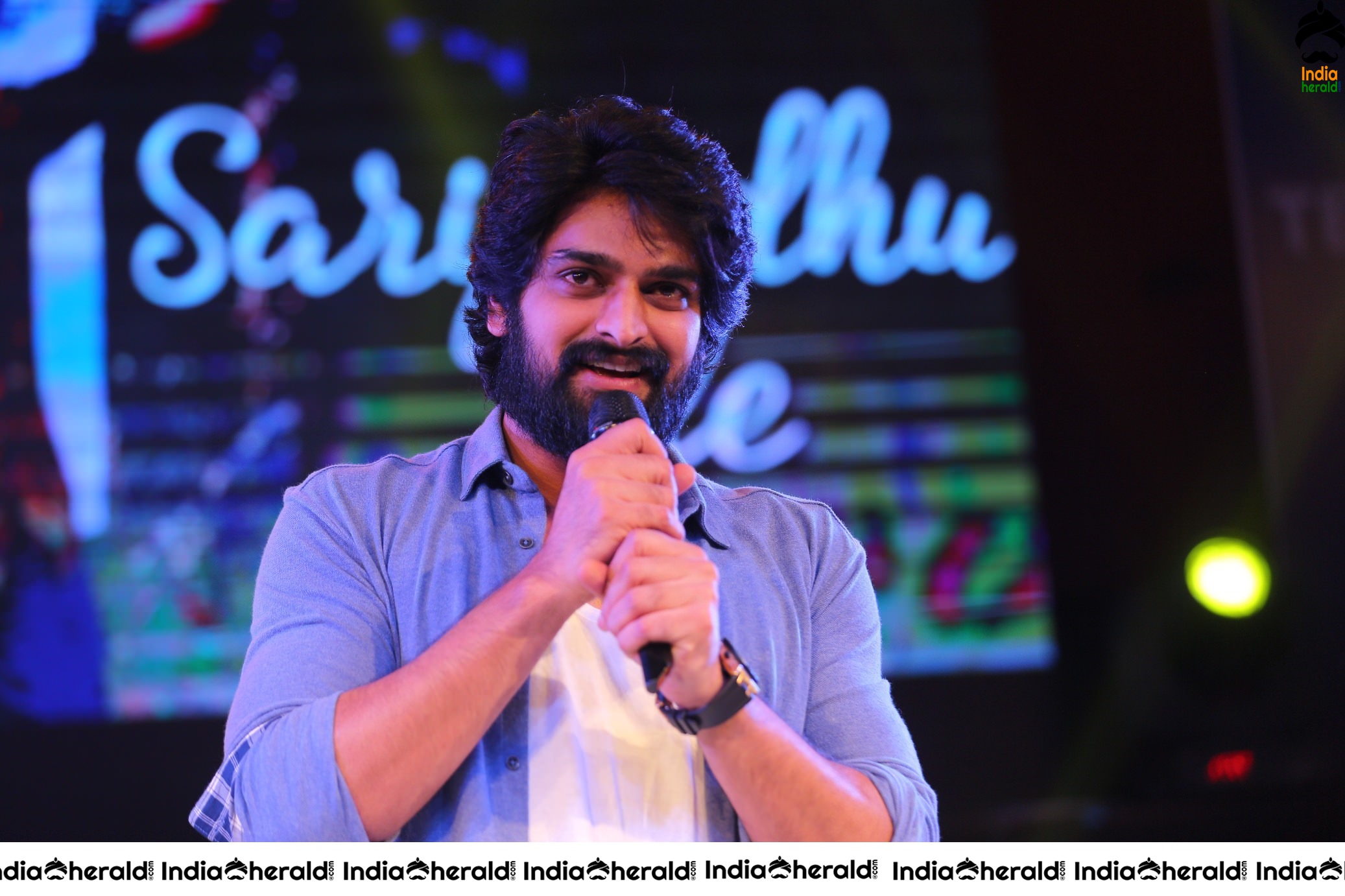 Actor Naga Shaurya during Aswathama Vizag Tour Photos at Gusac Carnival Set 2