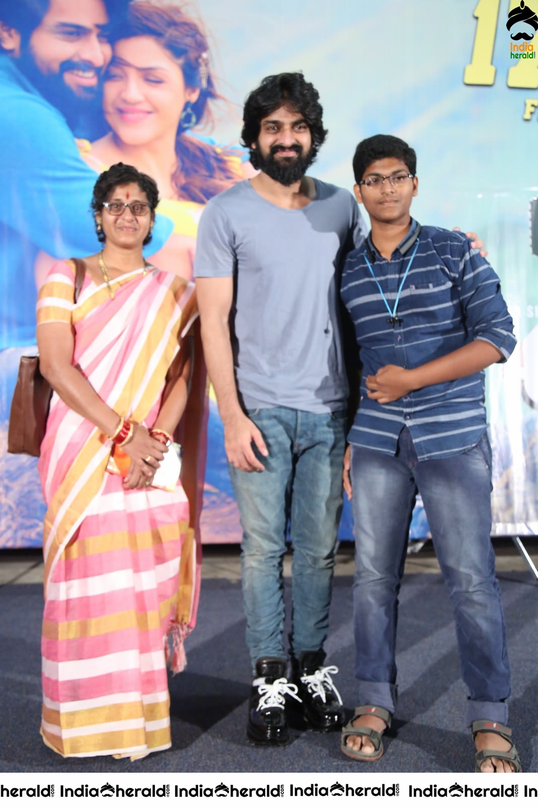 Actor Naga Shaurya Photos from Ashwathama Movie Success Meet