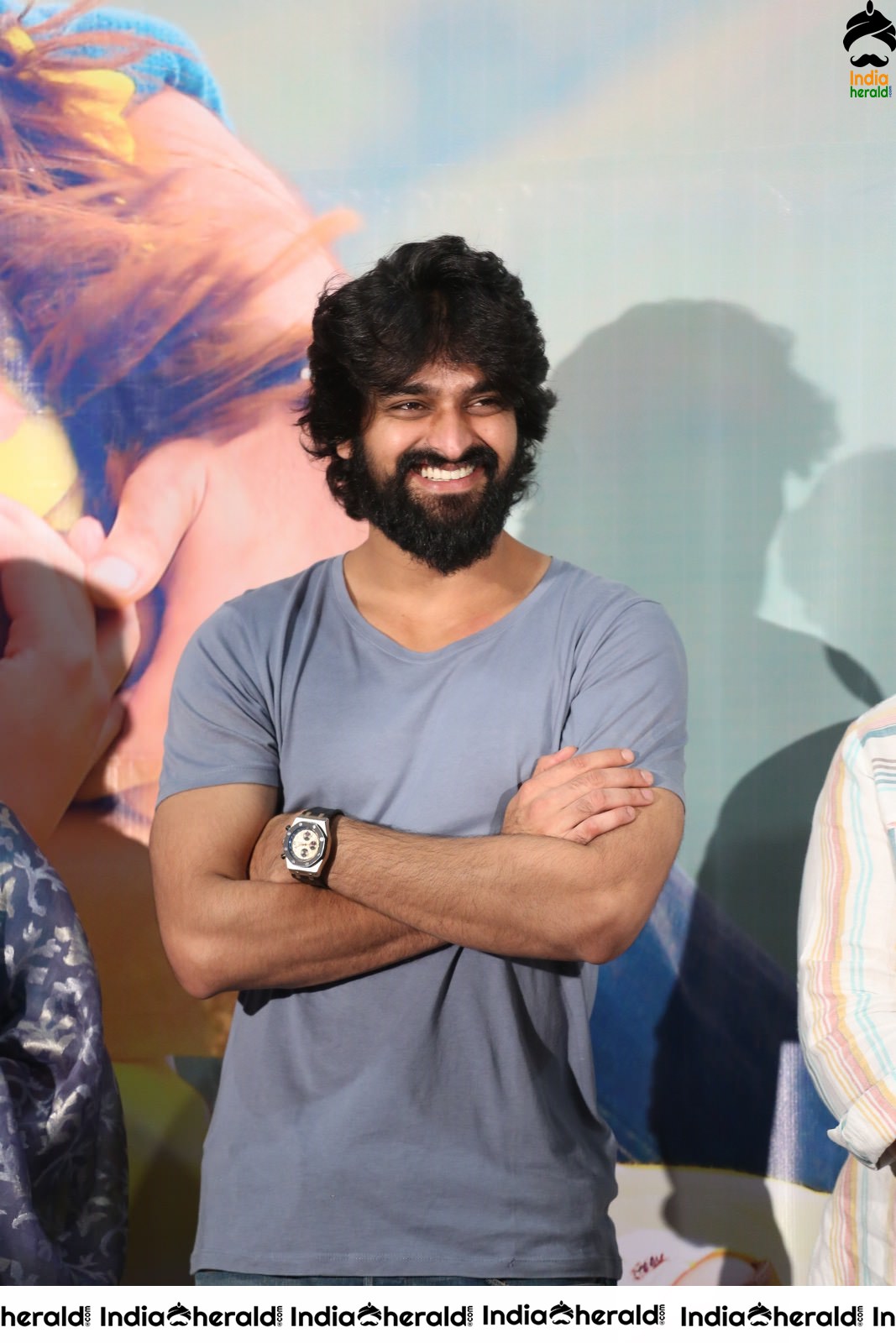 Actor Naga Shaurya Photos from Ashwathama Movie Success Meet