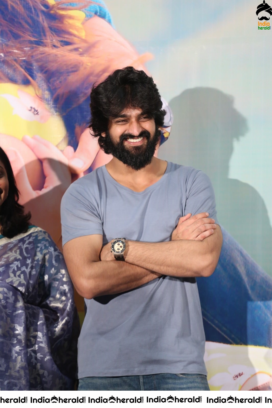 Actor Naga Shaurya Photos from Ashwathama Movie Success Meet