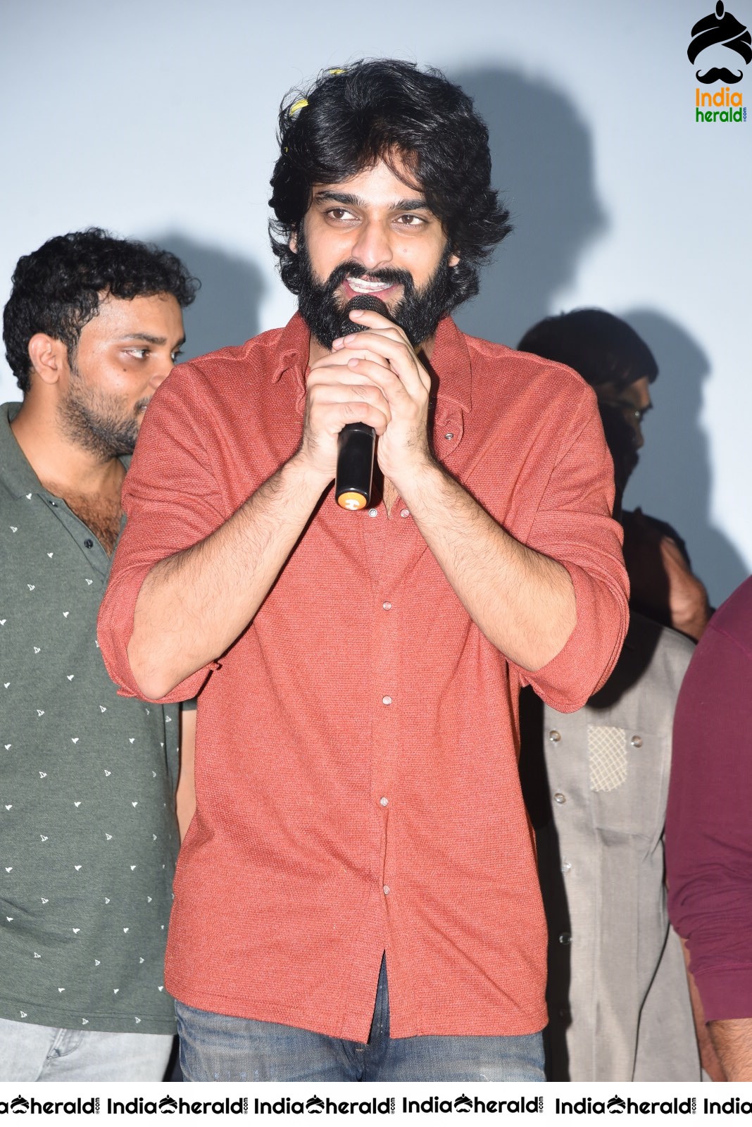 Actor Naga Shaurya Press meet stills during success tour at Ongole Set 2