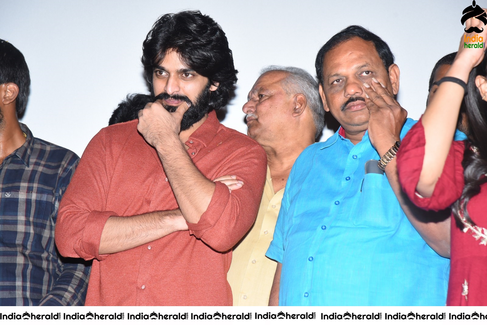 Actor Naga Shaurya Speech Photos at Guntur during Aswathama Success meet Set 1