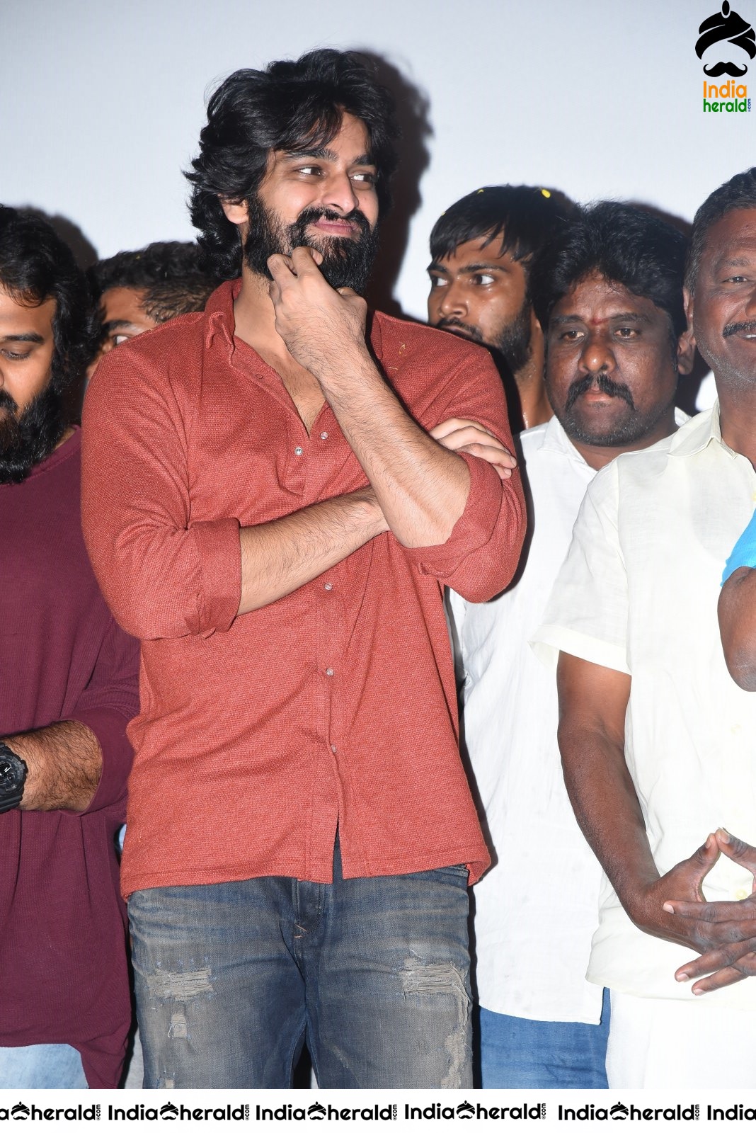 Actor Naga Shaurya Speech Photos at Guntur during Aswathama Success meet Set 1