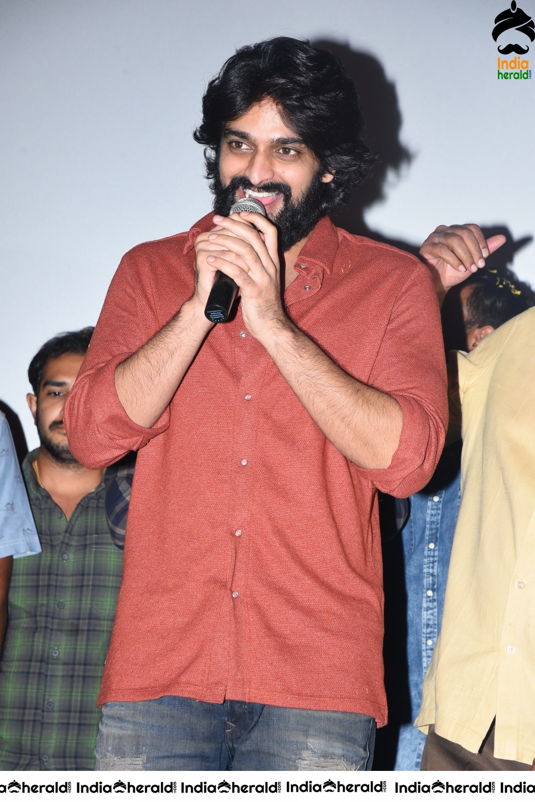 Actor Naga Shaurya Speech Photos at Guntur during Aswathama Success meet Set 1