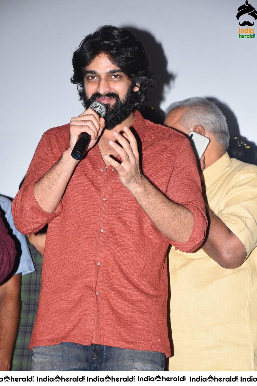 Actor Naga Shaurya Speech Photos at Guntur during Aswathama Success meet Set 2