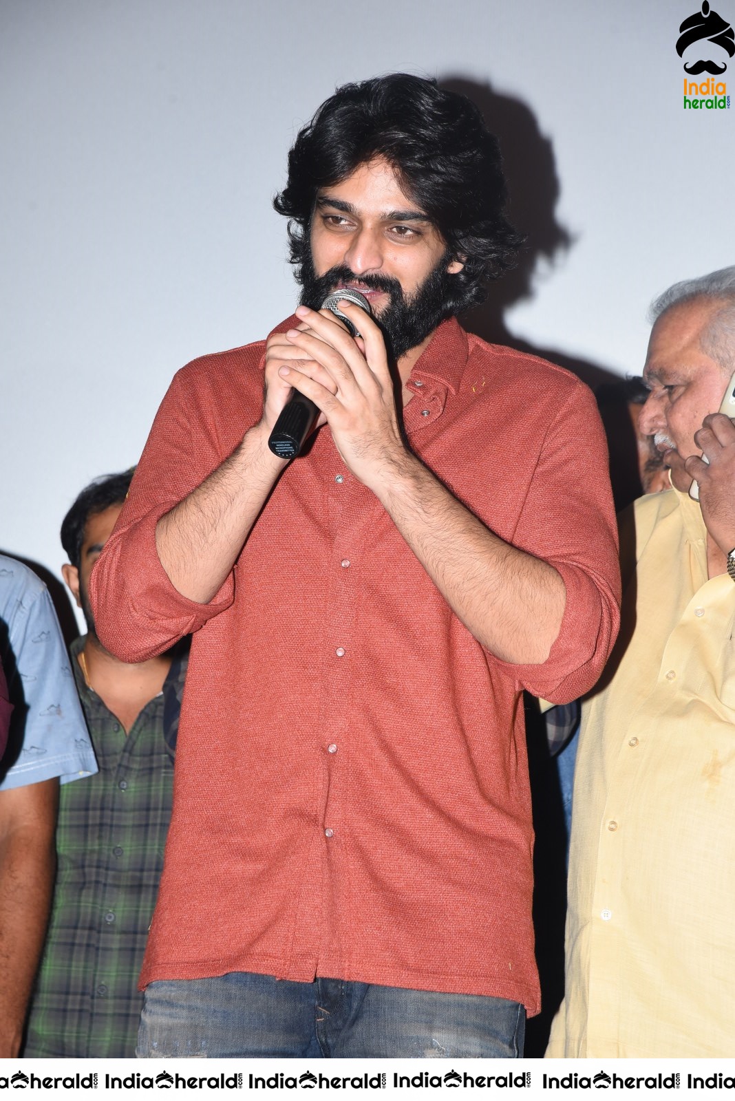 Actor Naga Shaurya Speech Photos at Guntur during Aswathama Success meet Set 2