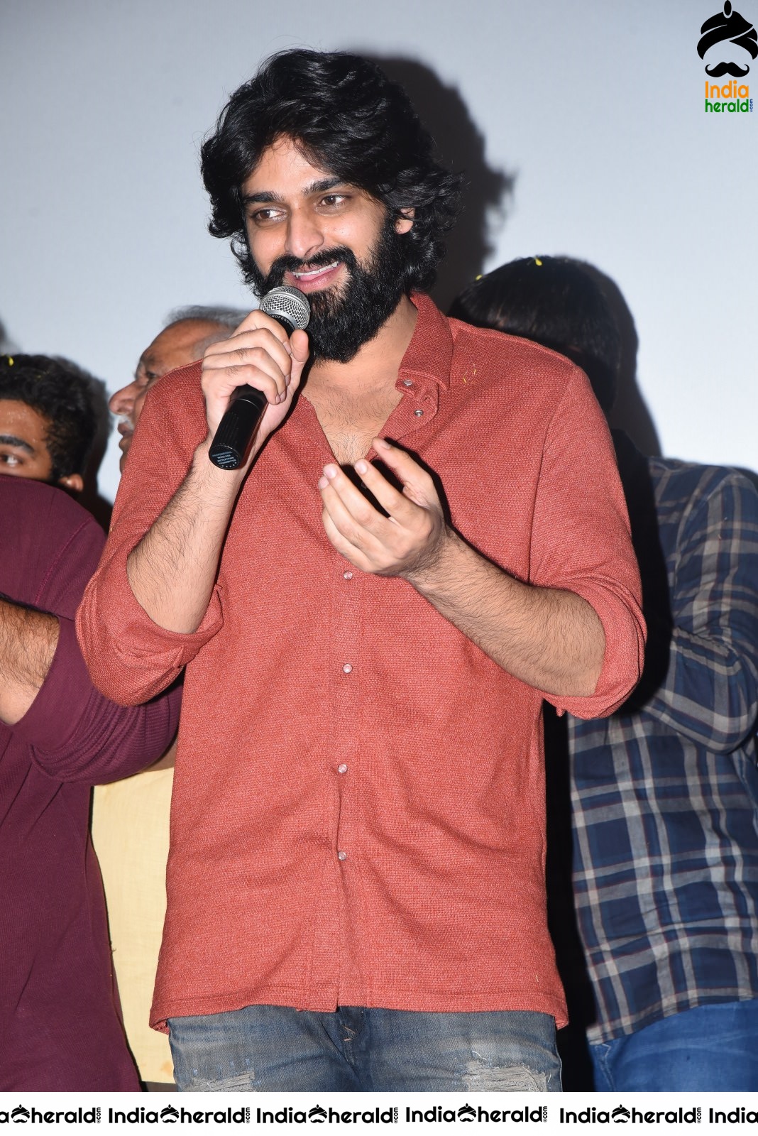 Actor Naga Shaurya Speech Photos at Guntur during Aswathama Success meet Set 2