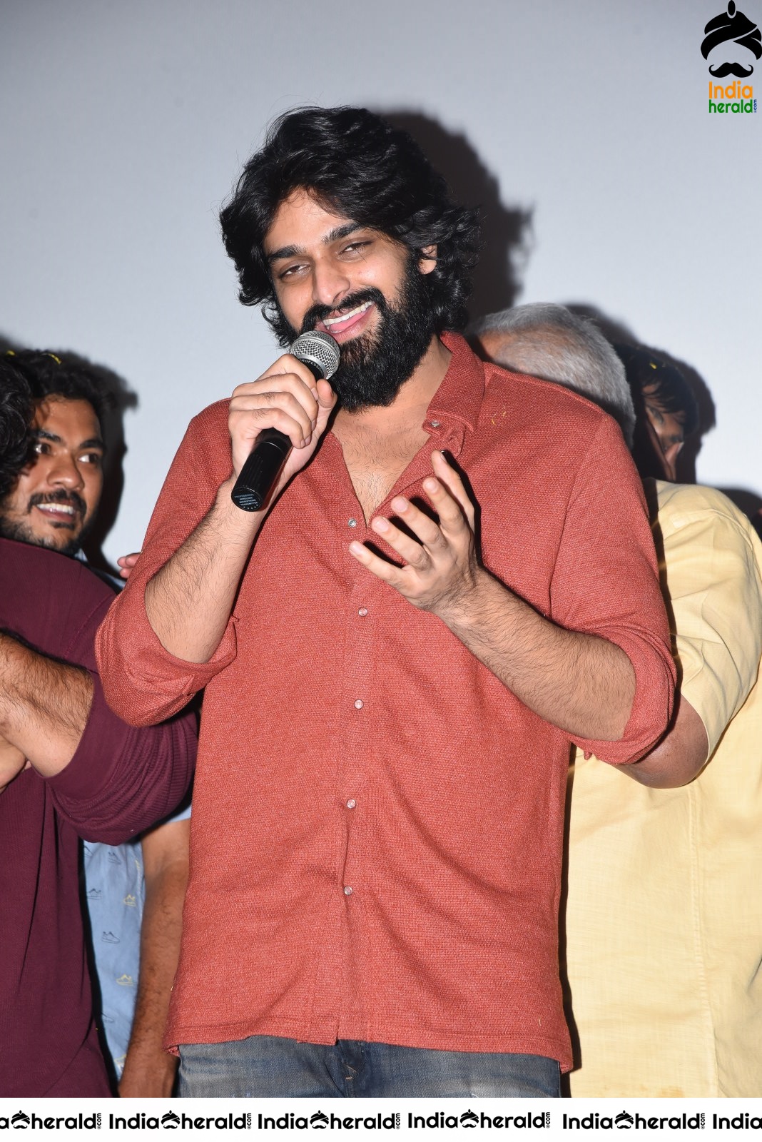 Actor Naga Shaurya Speech Photos at Guntur during Aswathama Success meet Set 2