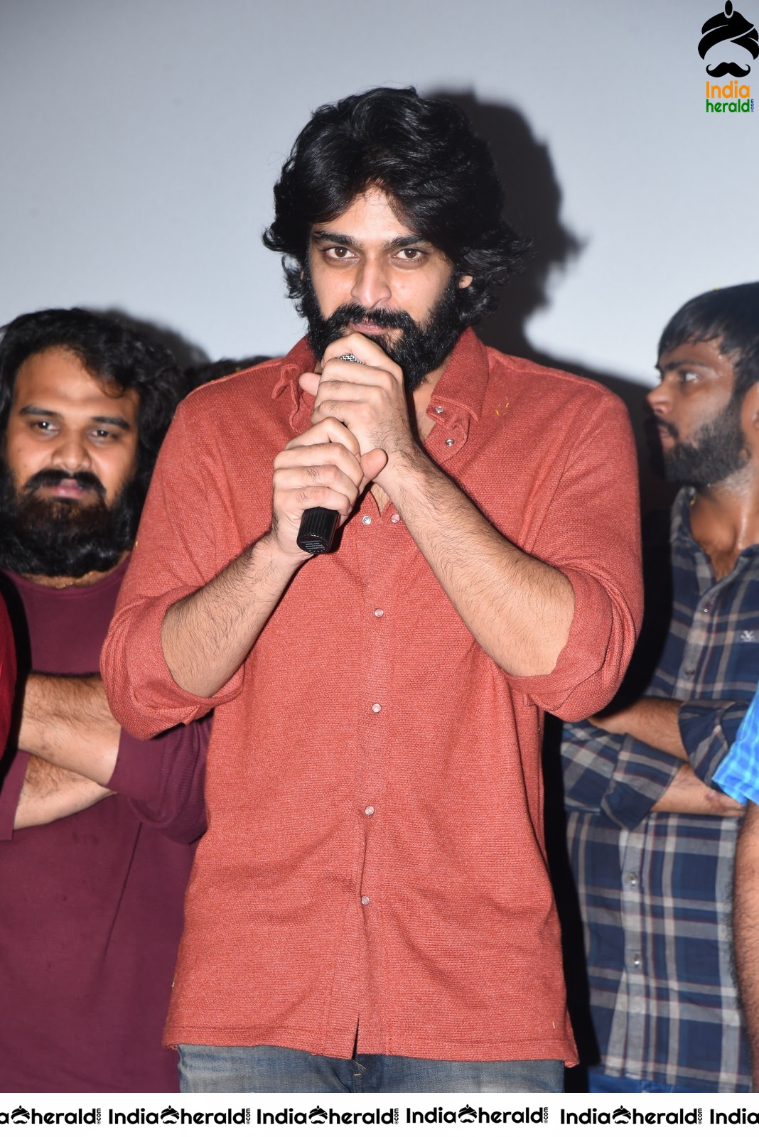 Actor Naga Shaurya Speech Photos at Guntur during Aswathama Success meet Set 2