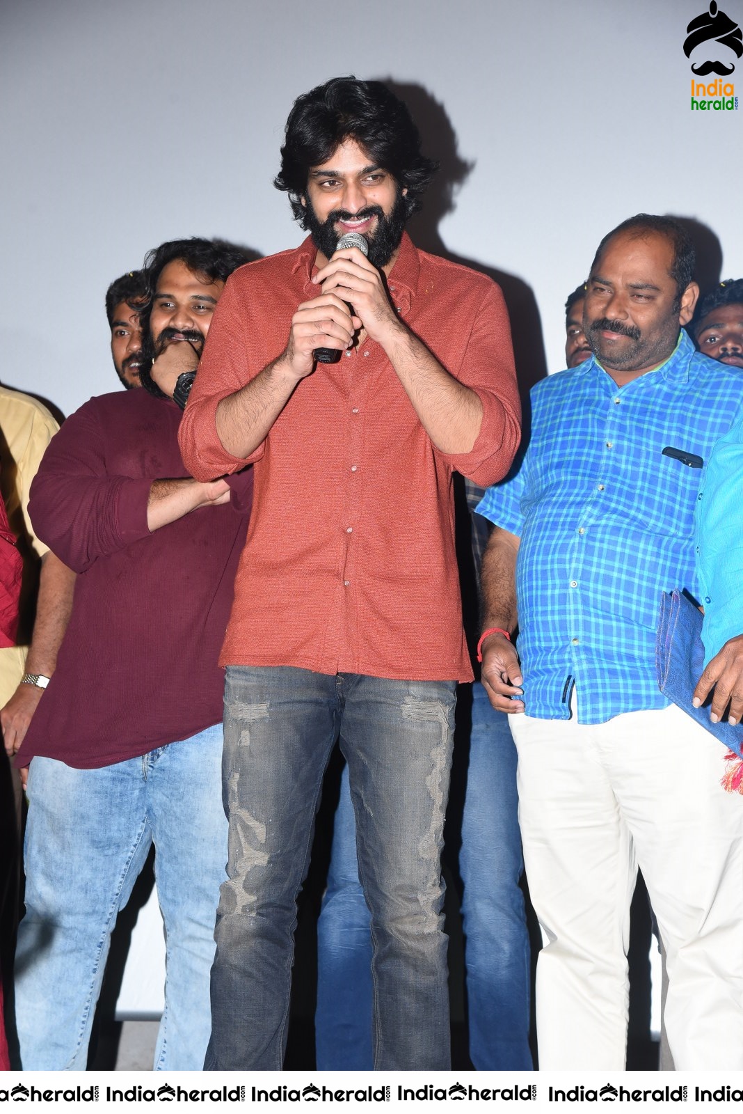 Actor Naga Shaurya Speech Photos at Guntur during Aswathama Success meet Set 2