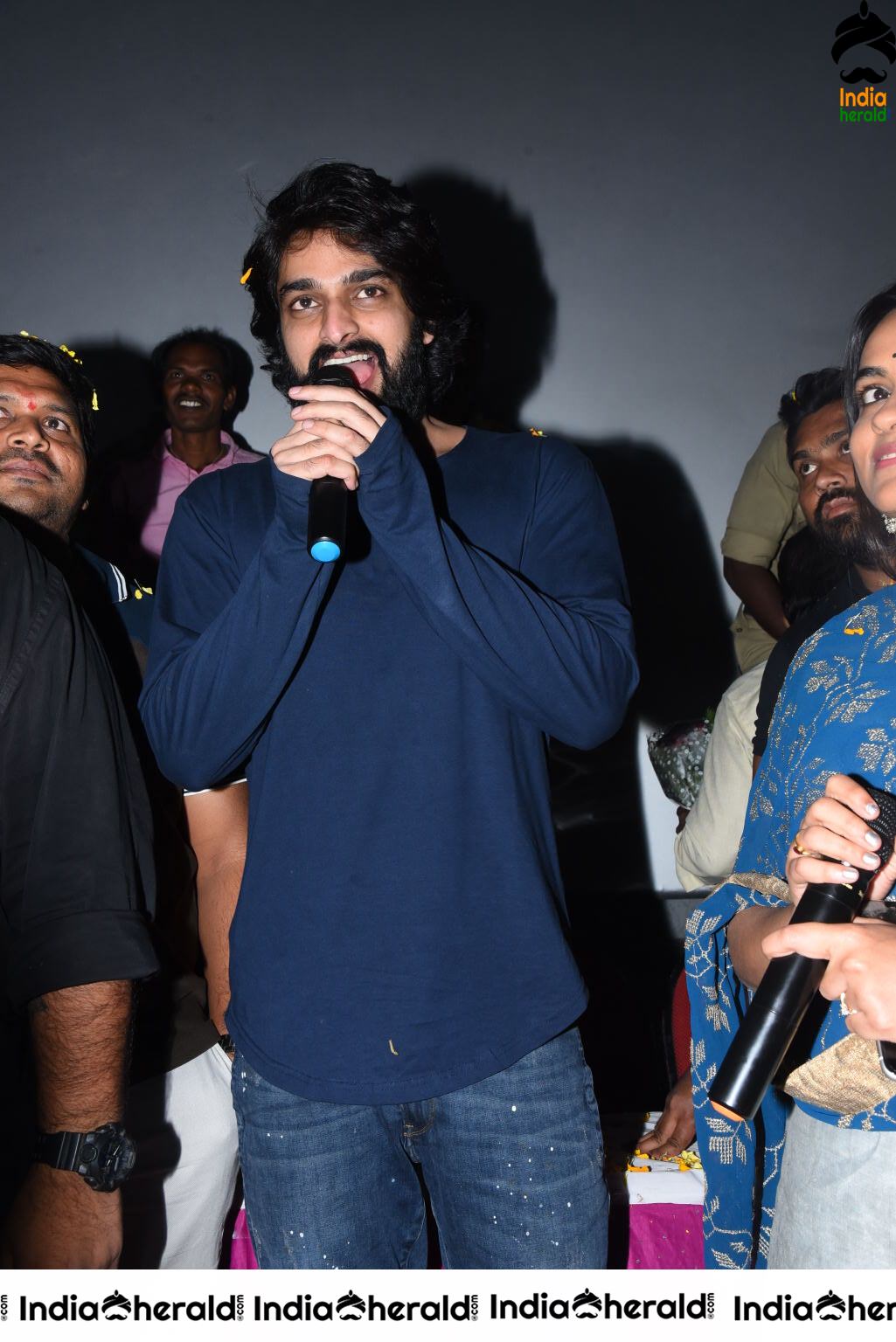 Actor Naga Shourya Latest Photos during Aswathama Movie Success tour