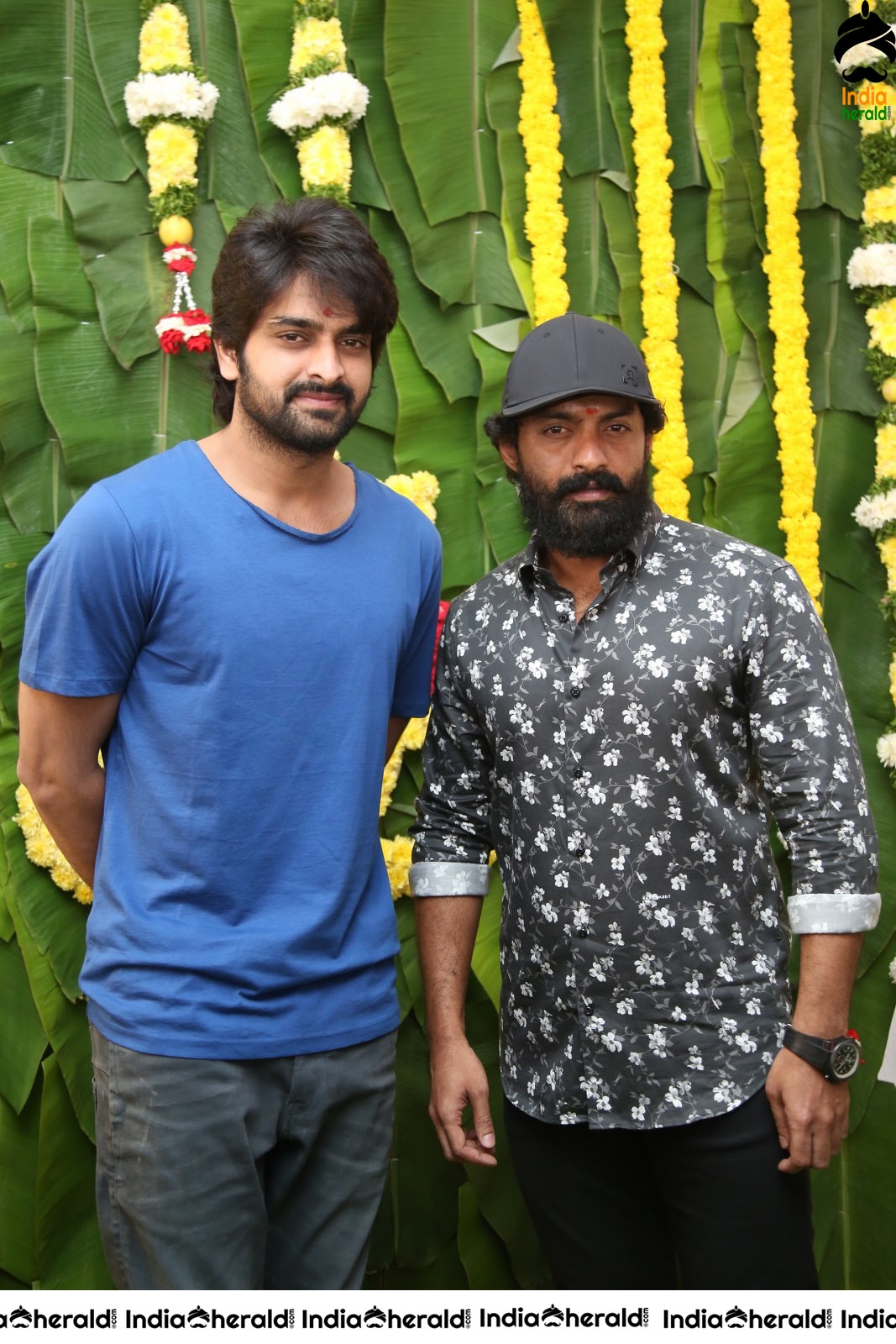 Actor Naga Shourya Latest Stills from the Pooja of his new venture