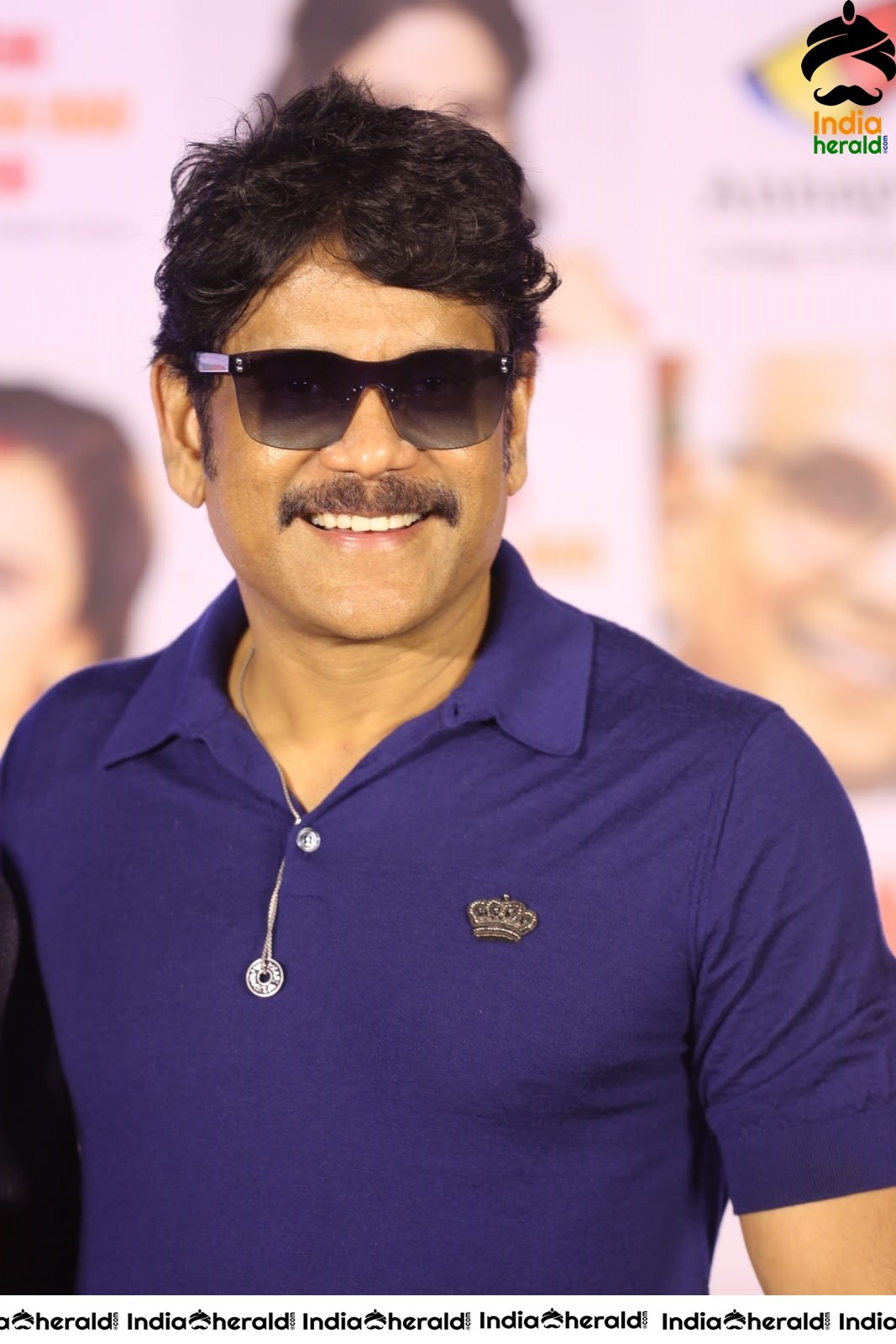 Actor Nagarjuna Latest Stills at ANR National award Press Meet Set 2