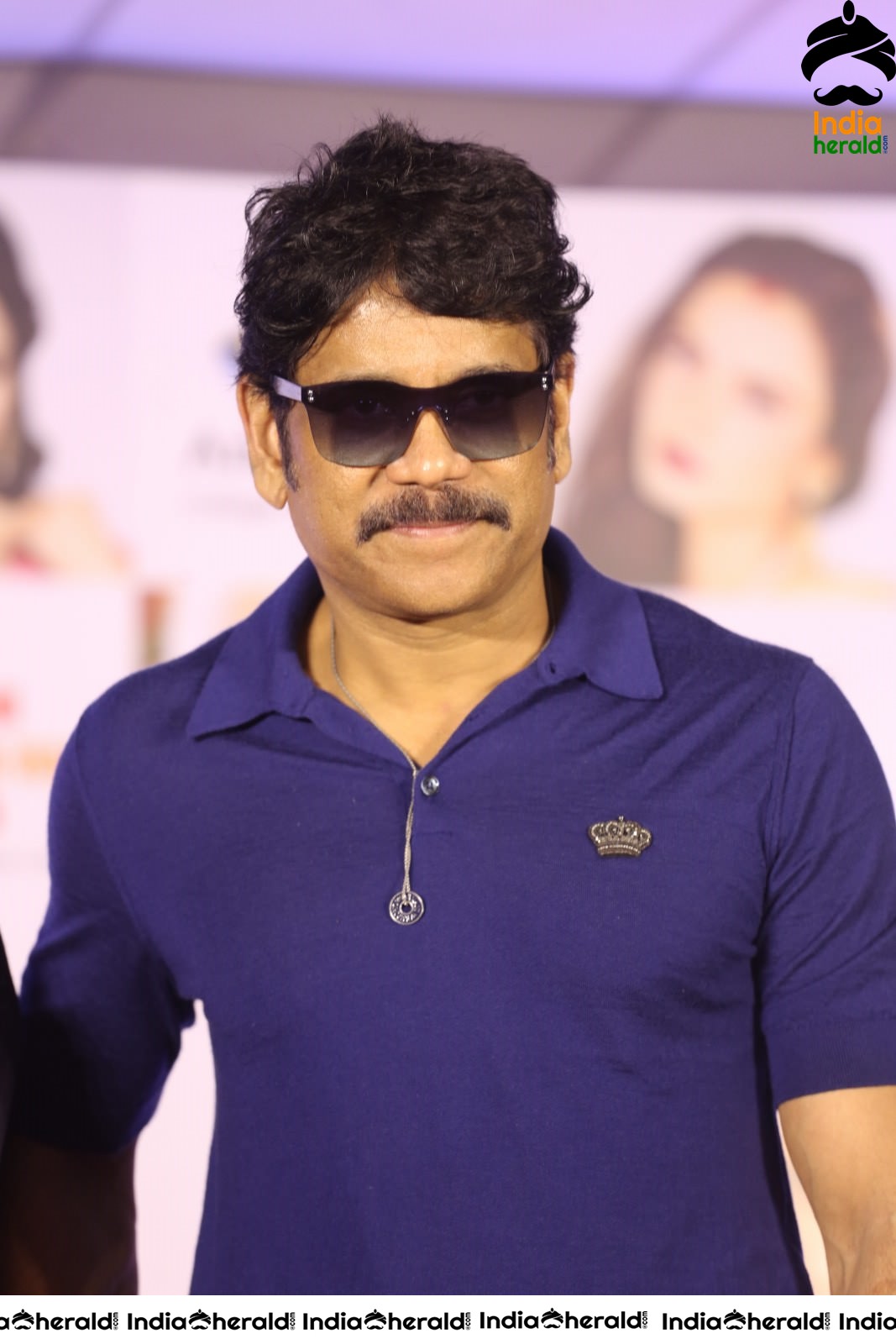 Actor Nagarjuna Latest Stills at ANR National award Press Meet Set 2