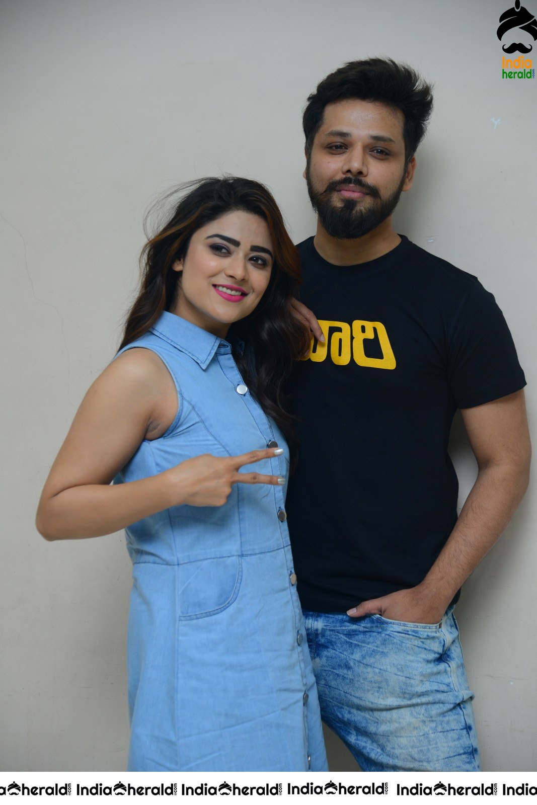 Actor Nandhu Latest Photos with Priyanka Sharma Set 1