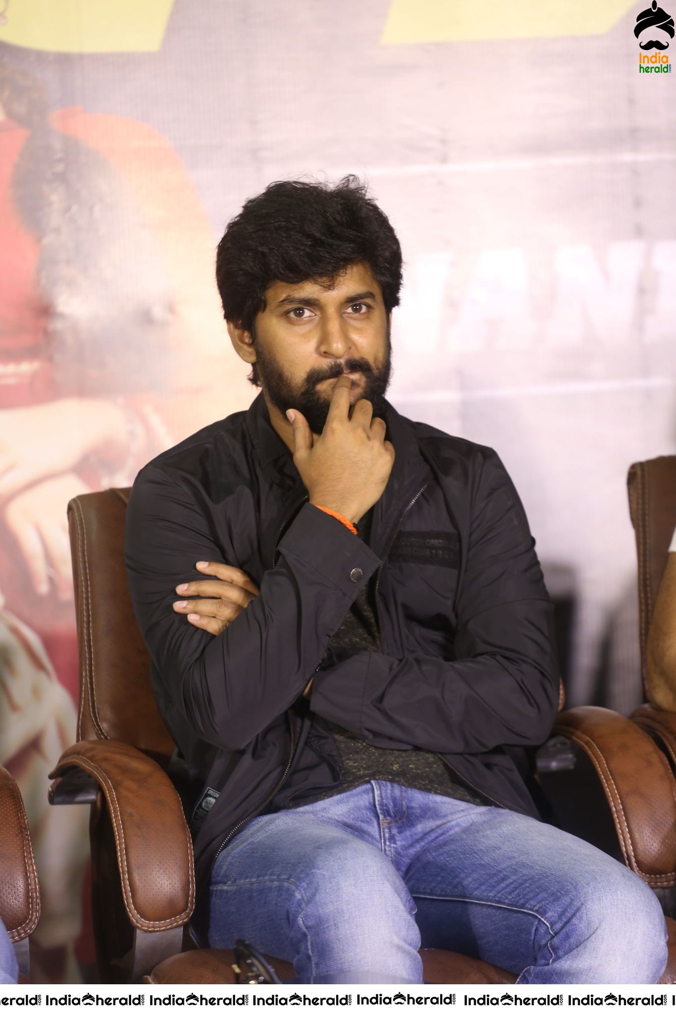 Actor Nani looking Stylish with Priyanka Set 2