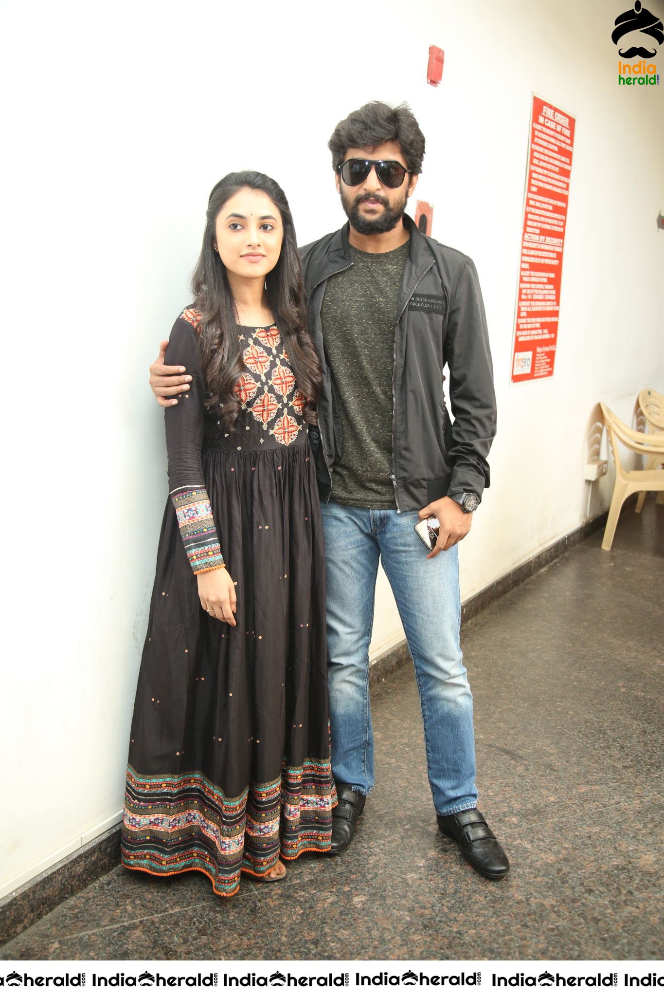 Actor Nani Photos with Priyanka Arul Mohan