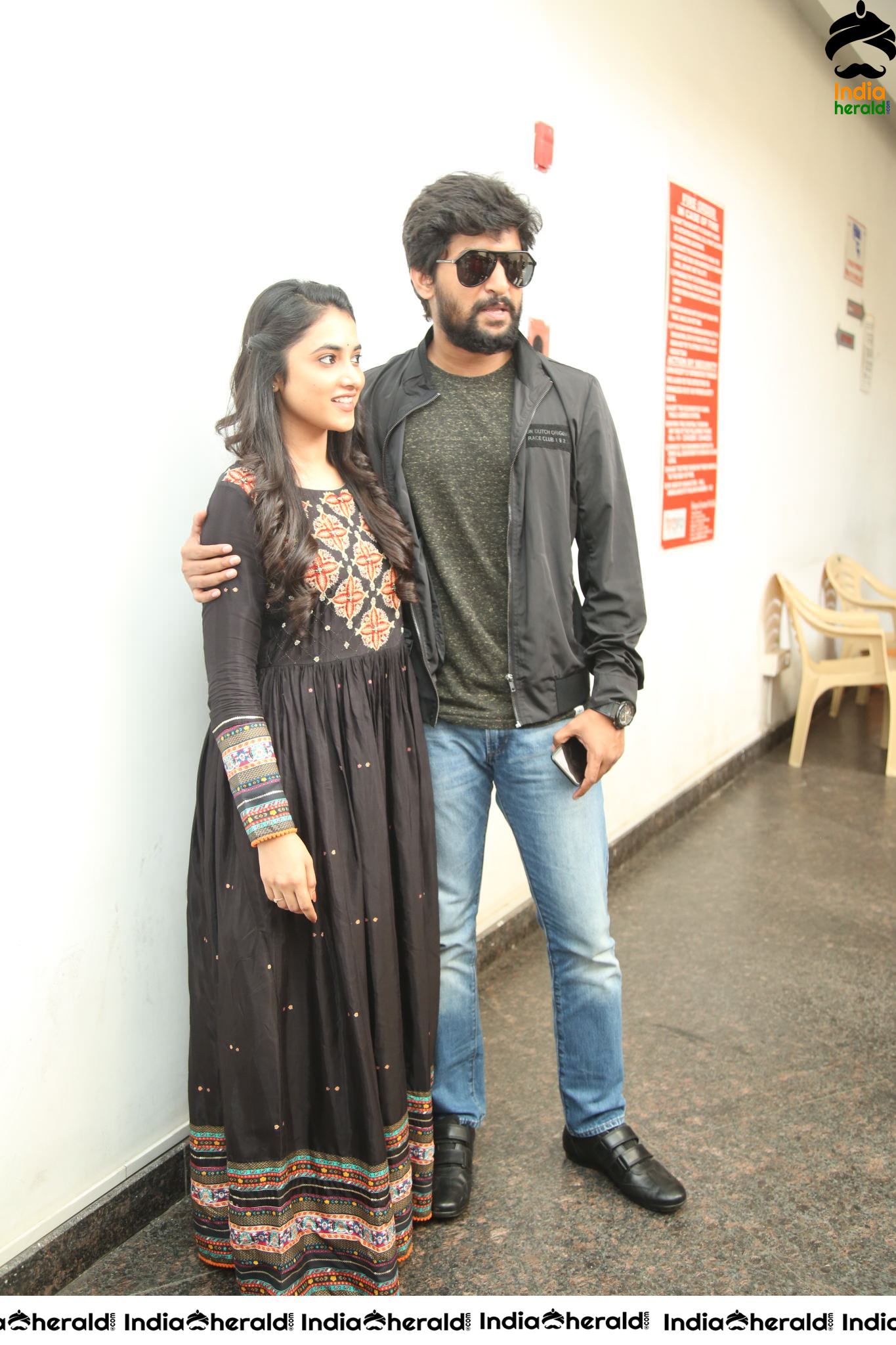 Actor Nani Photos with Priyanka Arul Mohan