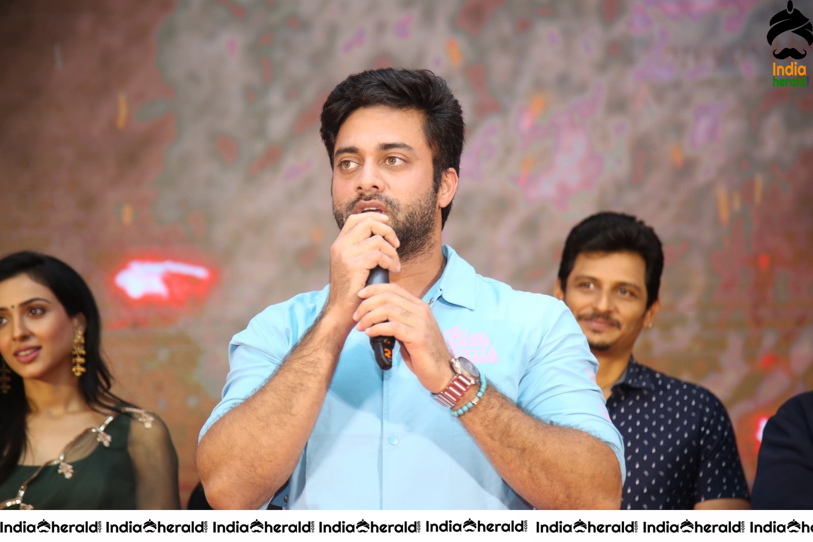 Actor Navdeep Latest stills with Director RGV