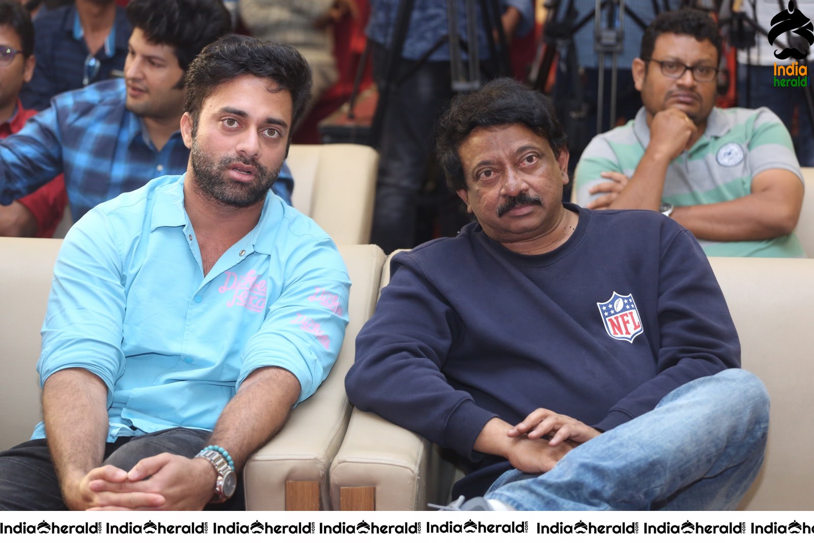 Actor Navdeep Latest stills with Director RGV