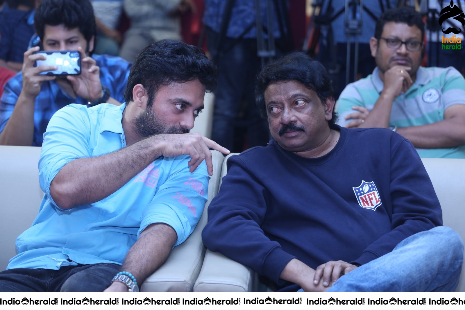 Actor Navdeep Latest stills with Director RGV