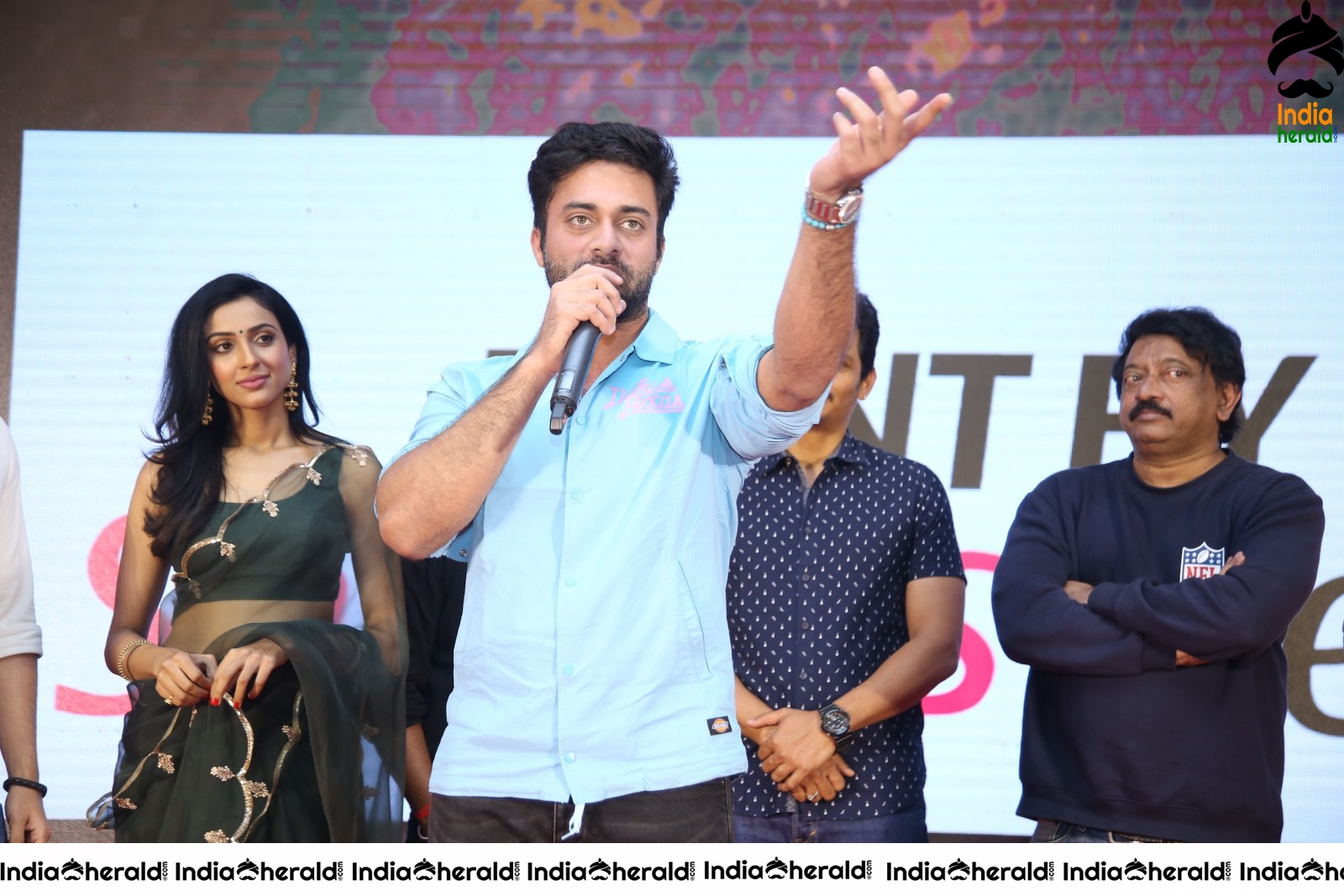 Actor Navdeep Latest stills with Director RGV