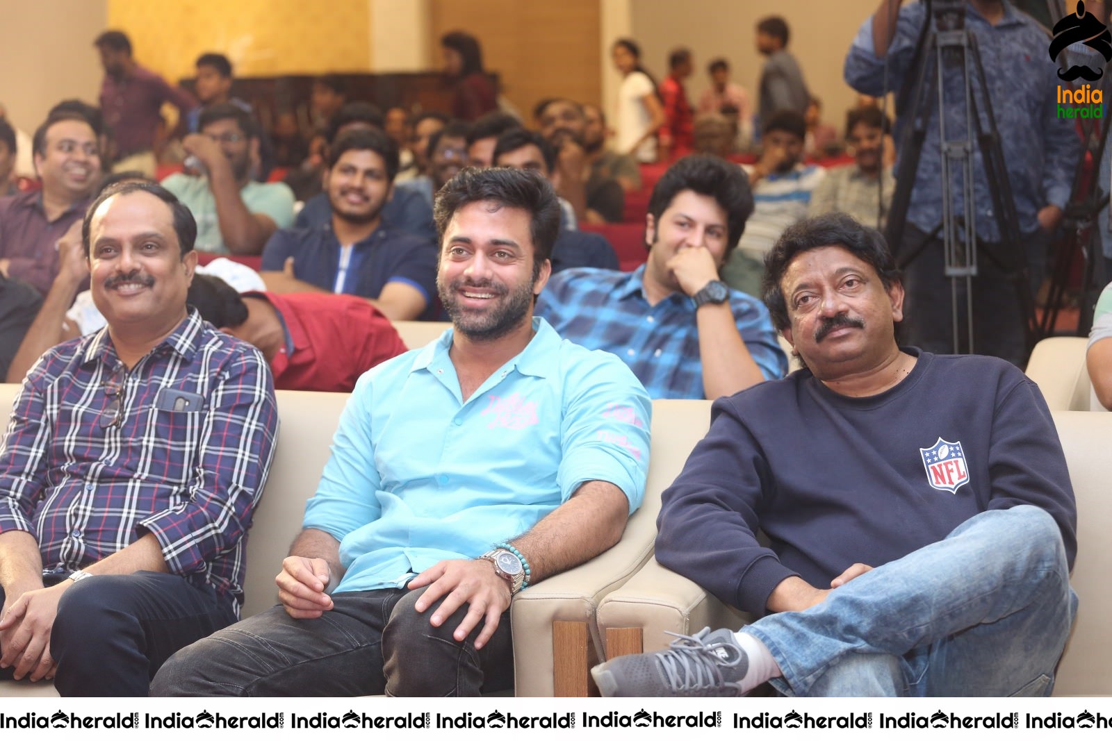 Actor Navdeep Latest stills with Director RGV