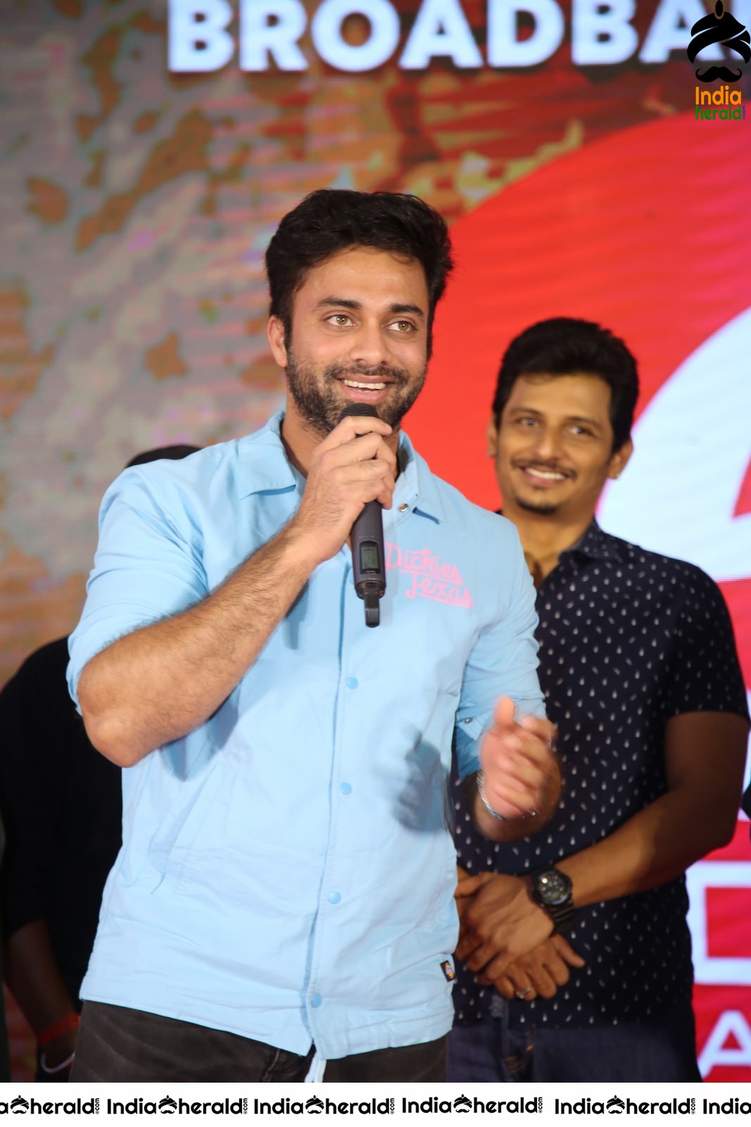 Actor Navdeep Latest stills with Director RGV