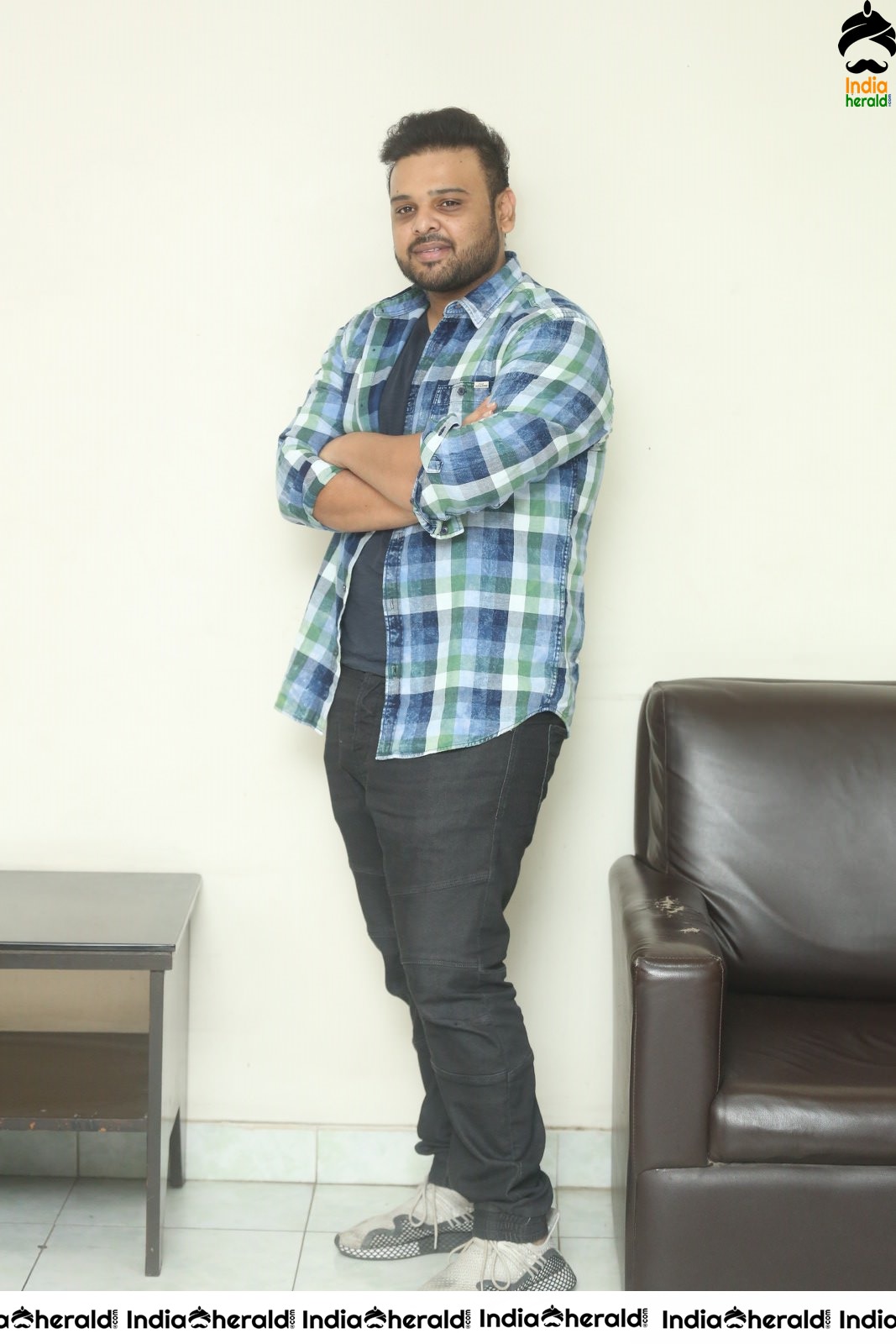 Actor Navin VijayKrishna Latest Interview Photos