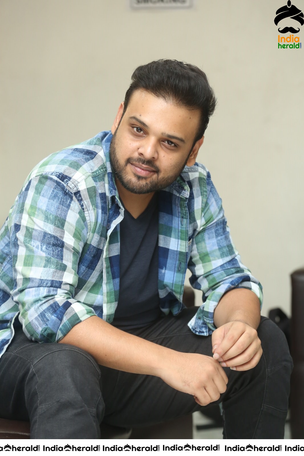 Actor Nawin Vijaya Krishna Interview Stills Set 2