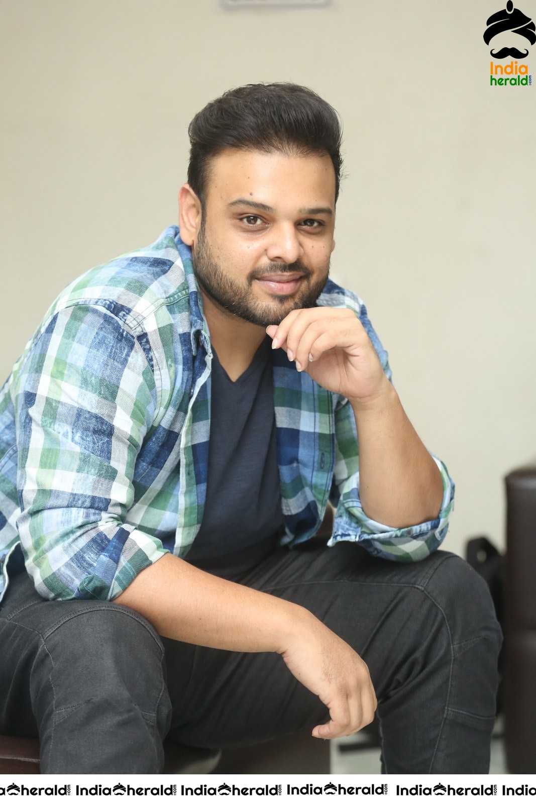 Actor Nawin Vijaya Krishna Interview Stills Set 2