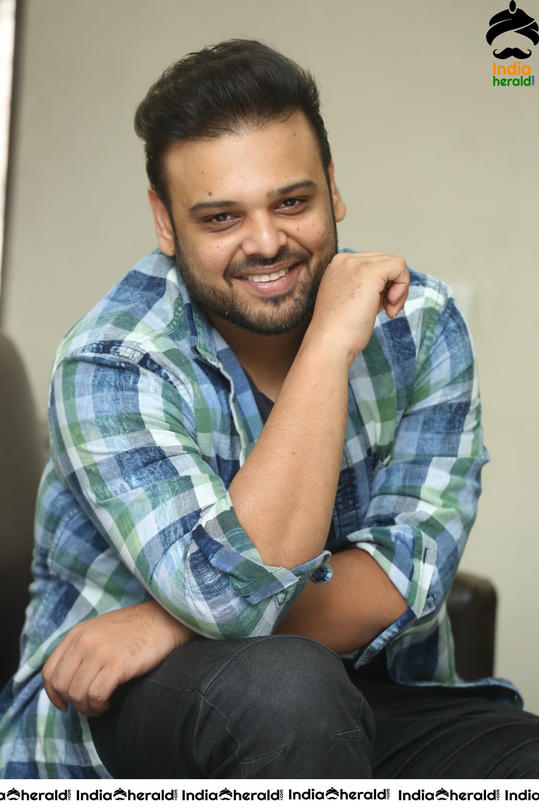Actor Nawin Vijaya Krishna Interview Stills Set 2