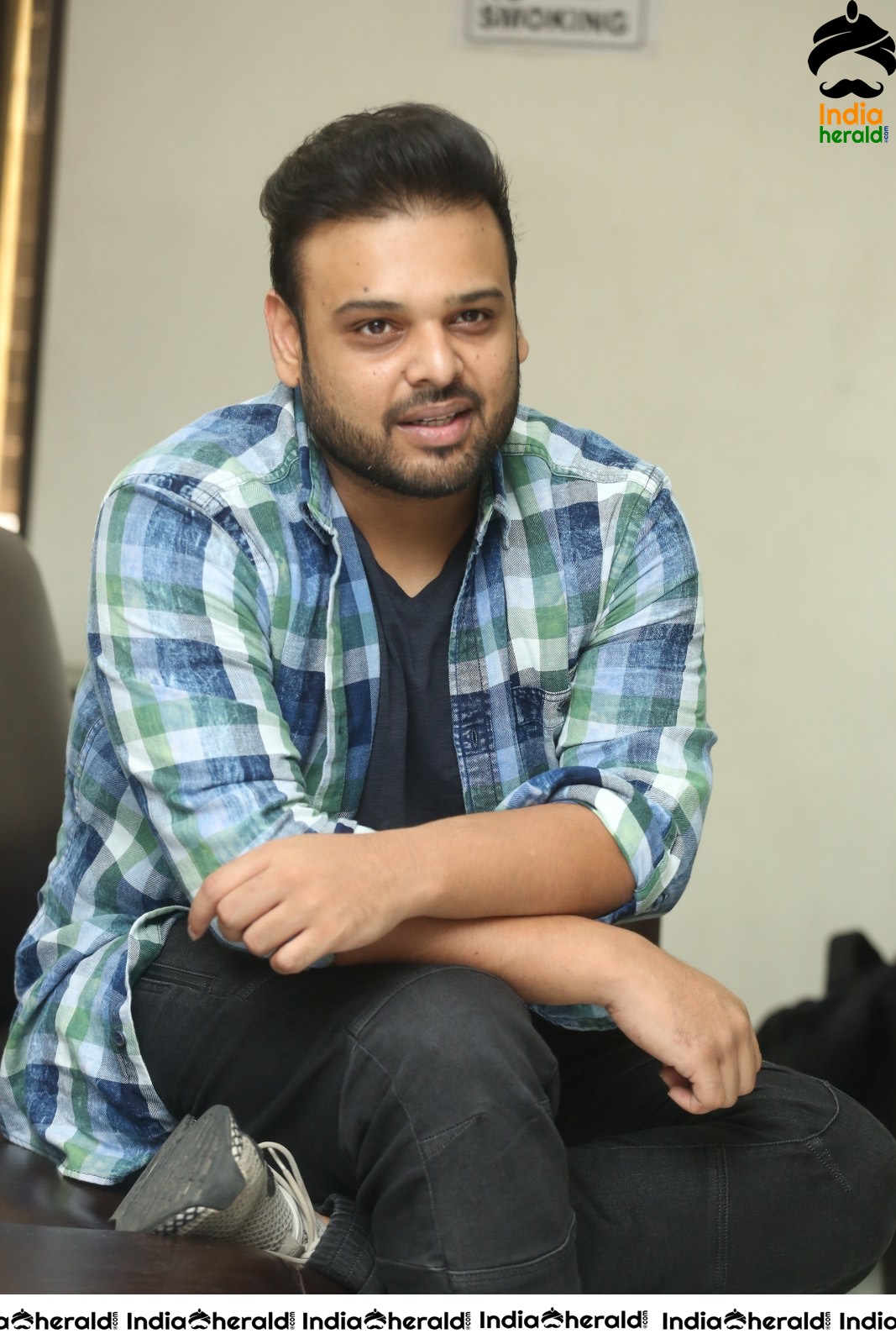 Actor Nawin Vijaya Krishna Interview Stills Set 2