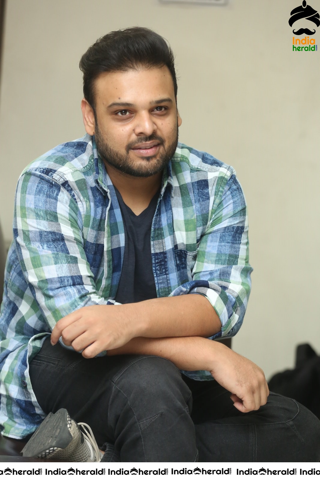 Actor Nawin Vijaya Krishna Interview Stills Set 2