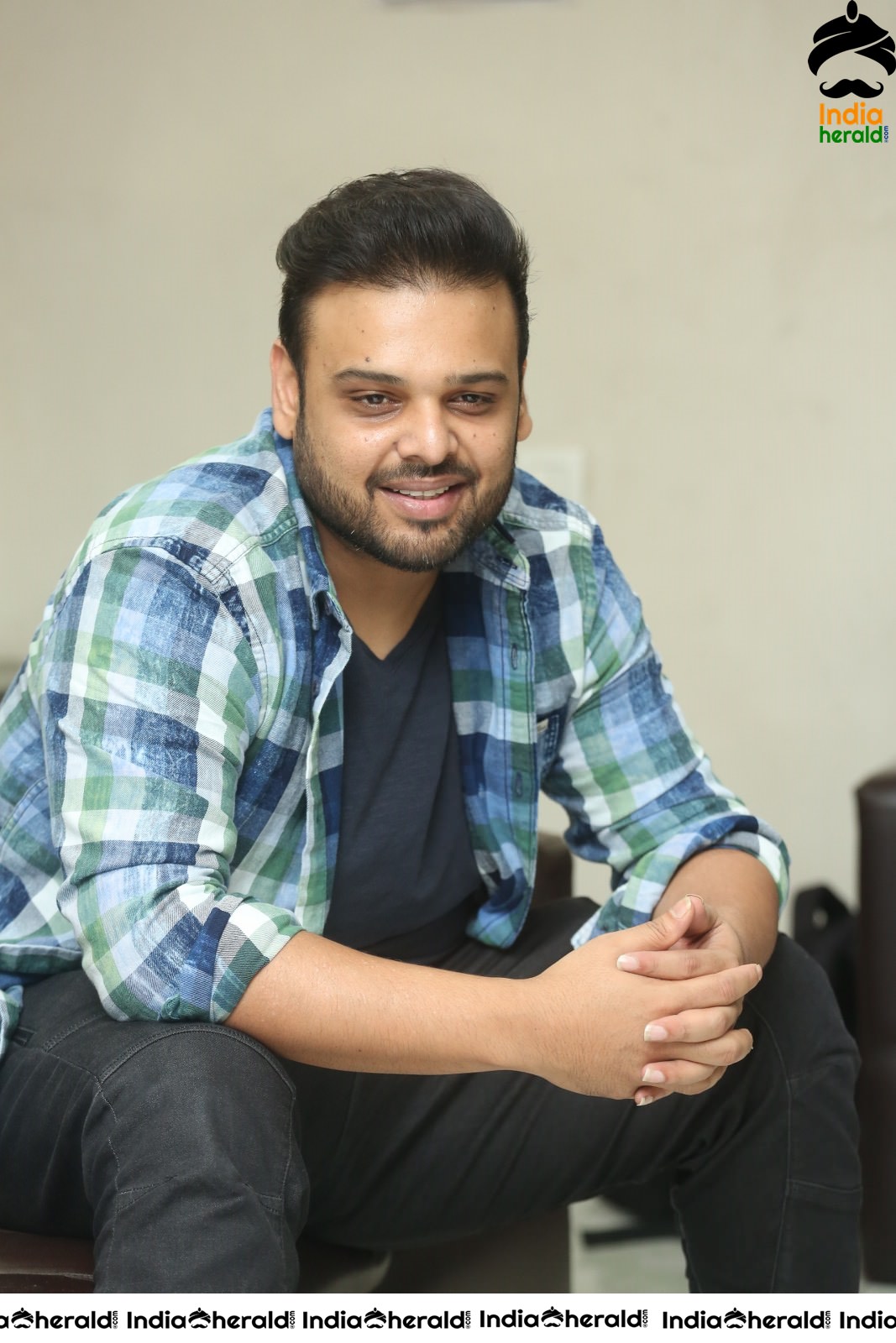 Actor Nawin Vijaya Krishna Interview Stills Set 2