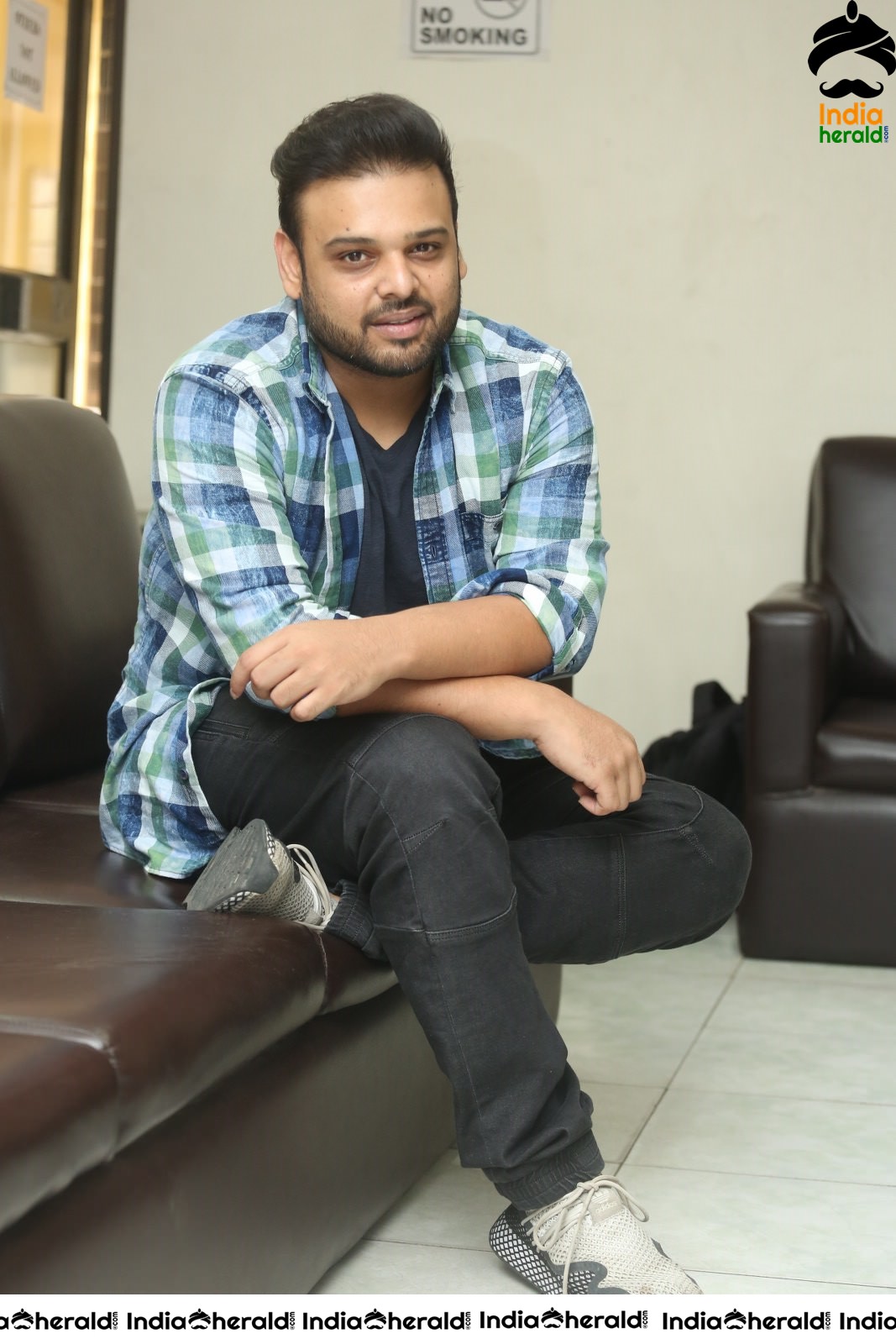 Actor Nawin Vijaya Krishna Interview Stills Set 2