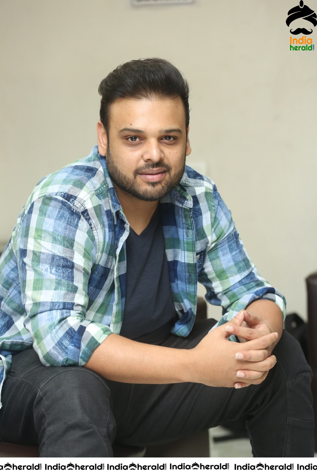 Actor Nawin Vijaya Krishna Interview Stills Set 2