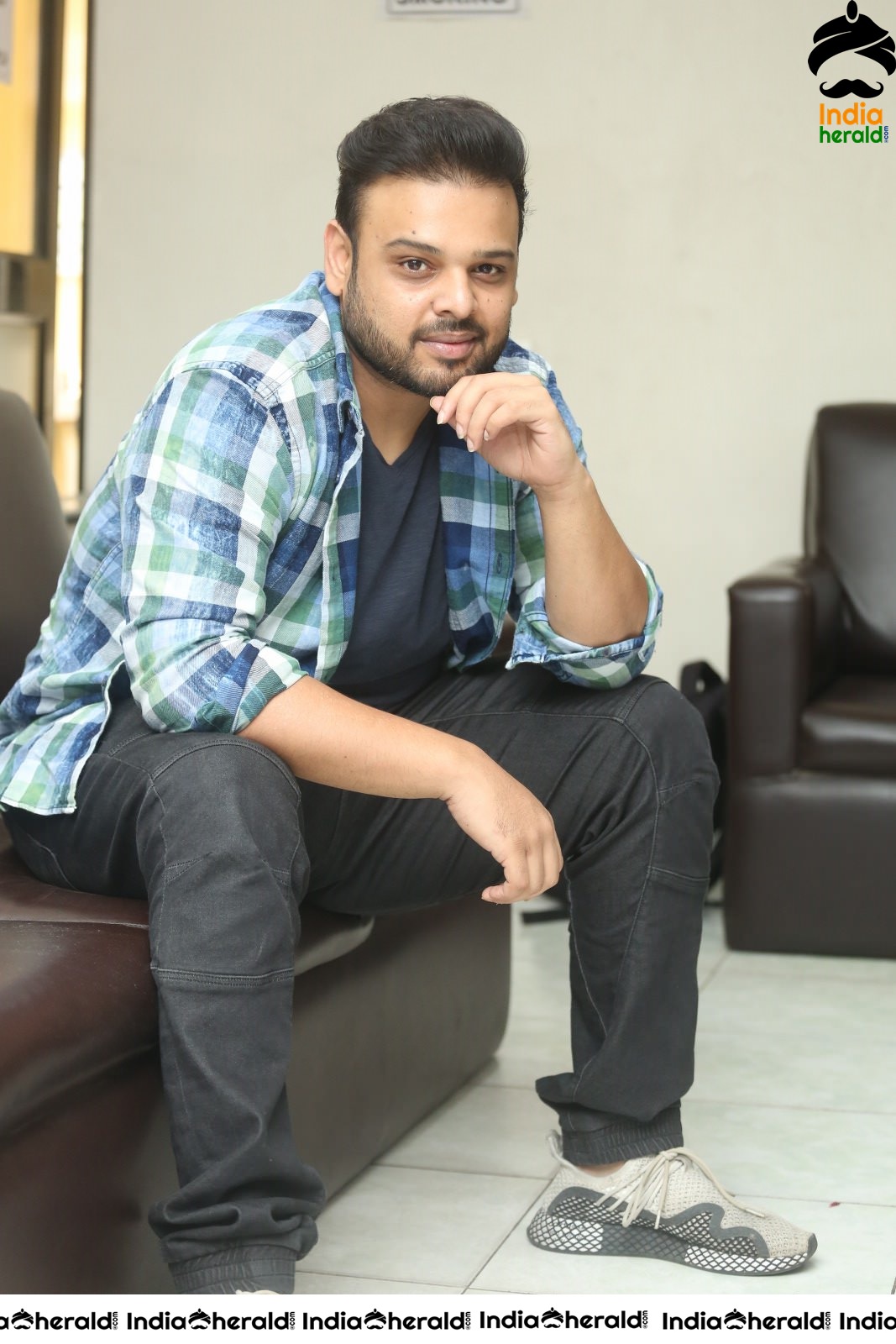 Actor Nawin Vijaya Krishna Interview Stills Set 2