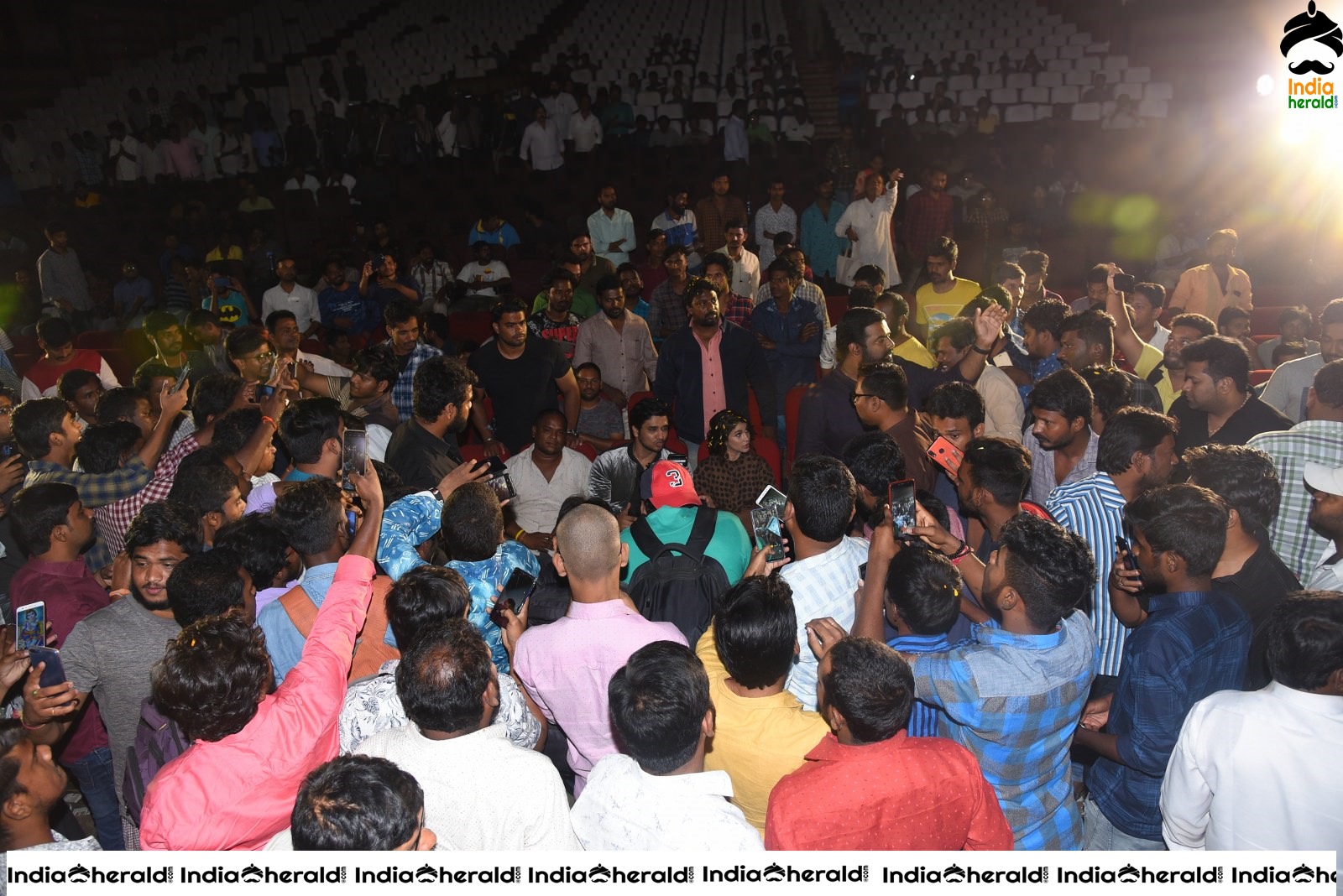 Actor Nikhil Siddhartha gets Surrounded by a Huge Crowd Set 1