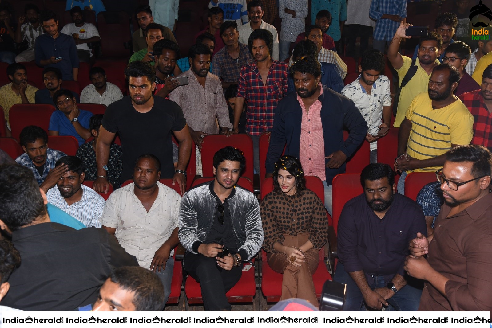 Actor Nikhil Siddhartha gets Surrounded by a Huge Crowd Set 1