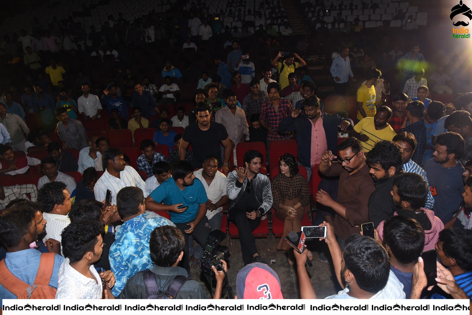 Actor Nikhil Siddhartha gets Surrounded by a Huge Crowd Set 1