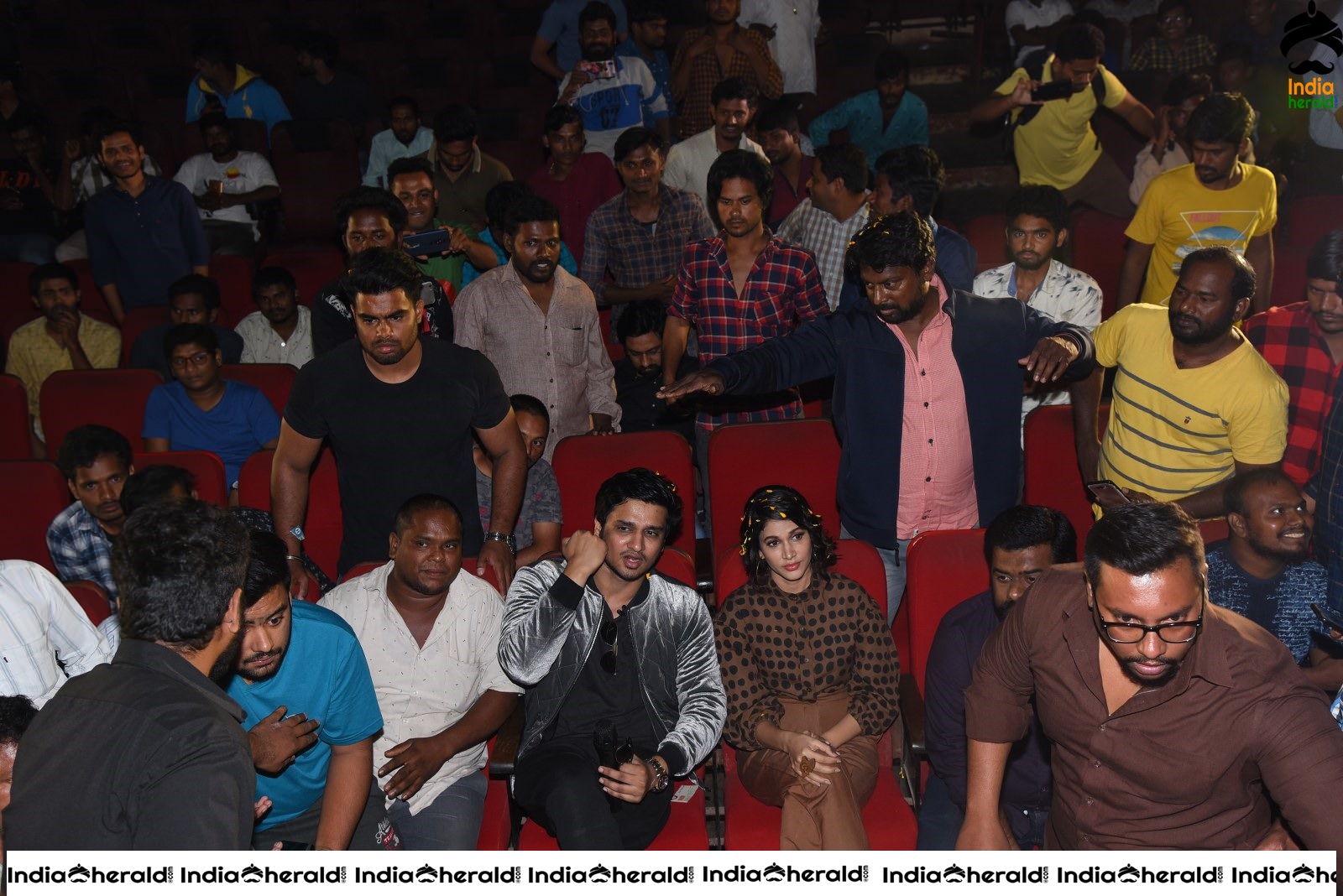 Actor Nikhil Siddhartha gets Surrounded by a Huge Crowd Set 1